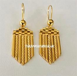 22 Ayar Küpe5,80 Gr - 22 Ayar