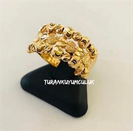 22 Ayar Altın Yüzükler6,45Gr - 22 Ayar