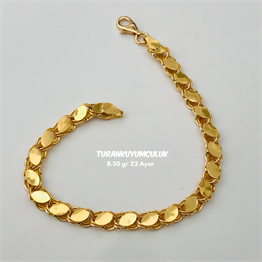 22 Ayar Bileklik8,50 Gr - 22 Ayar