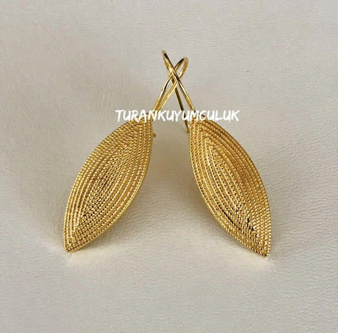 22 Ayar Küpe10,25 Gr - 22 Ayar