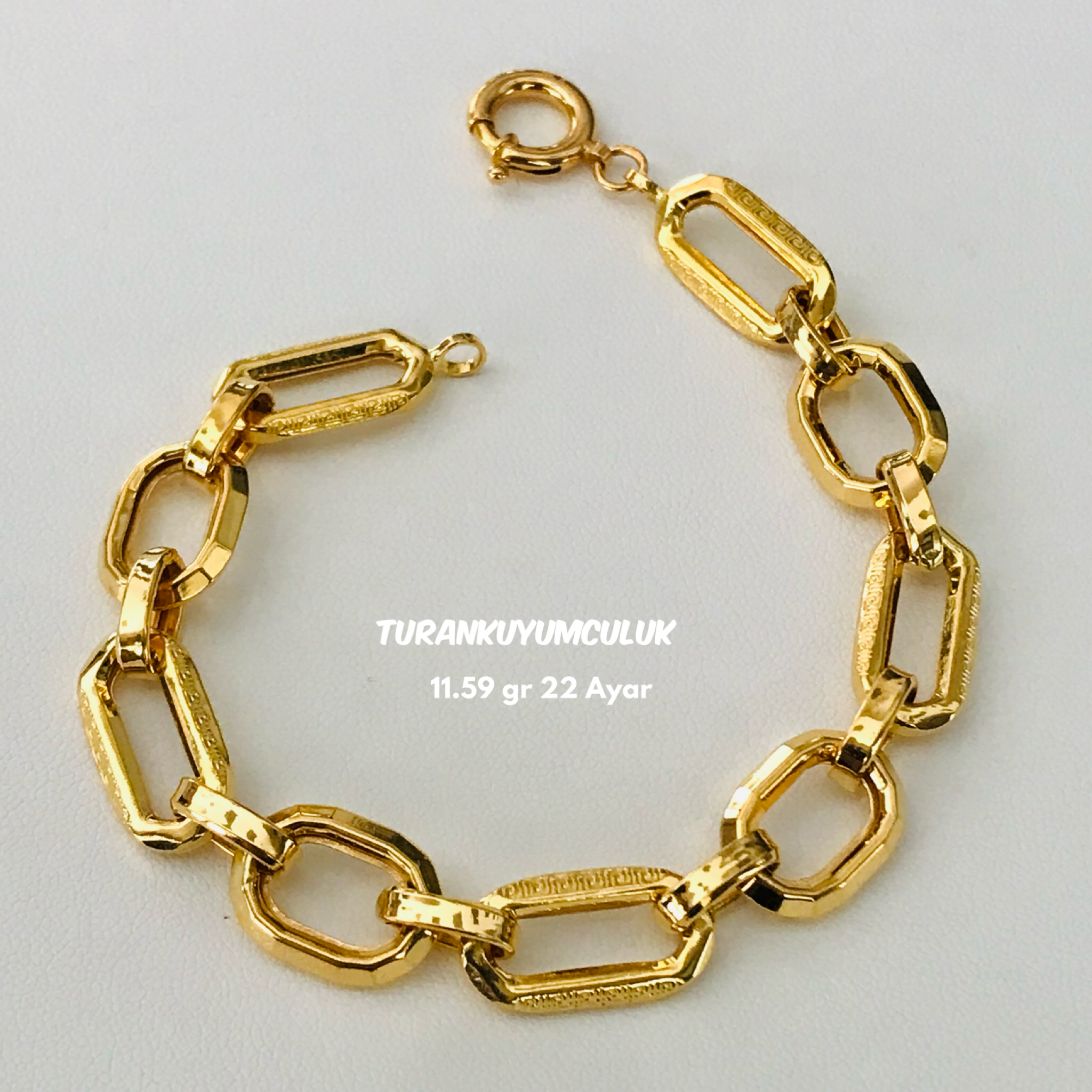 22 Ayar Bileklik11,59 Gr - 22 Ayar