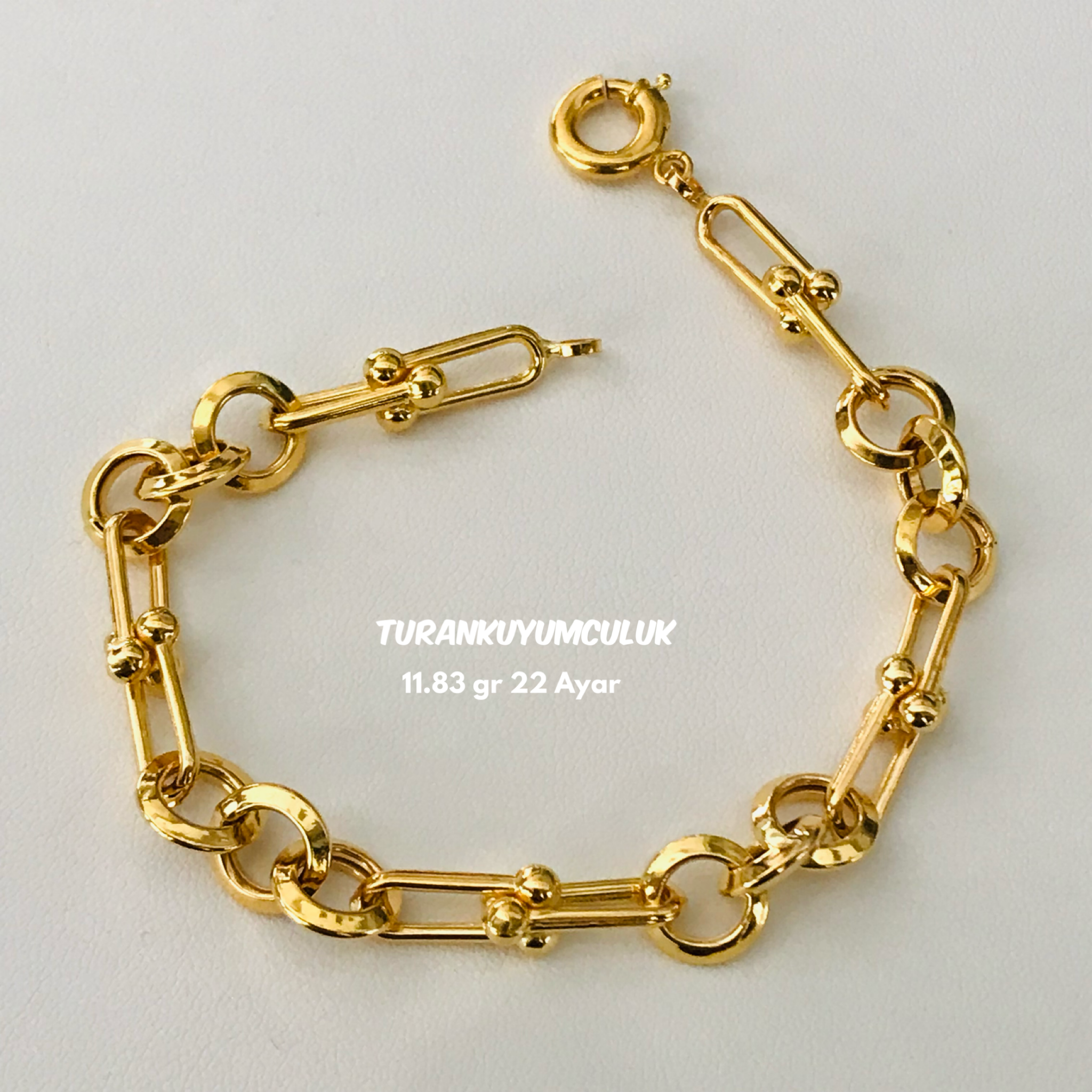 22 Ayar Bileklik11,83 Gr - 22 Ayar