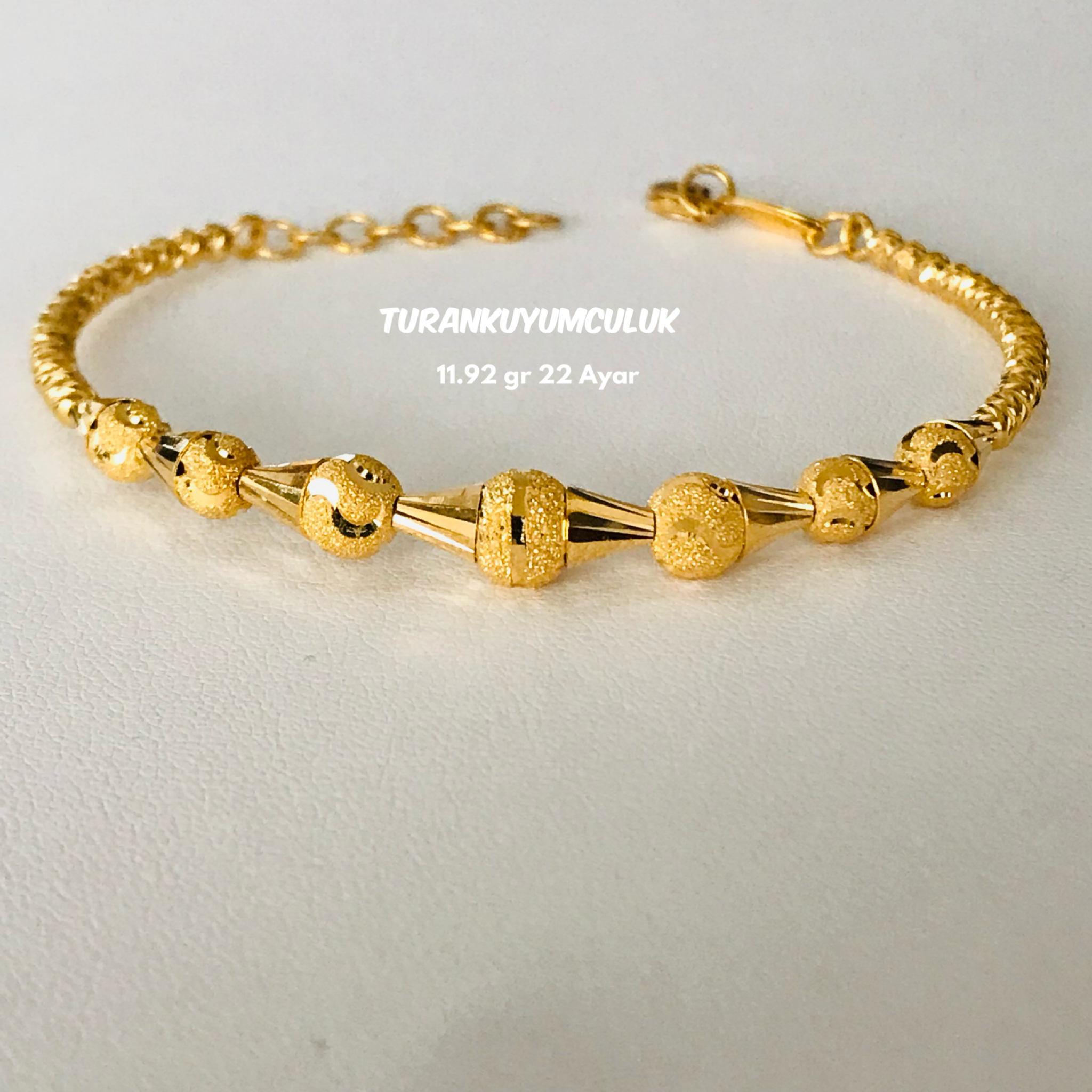 22 Ayar Kelepçe11,92 Gr - 22 Ayar