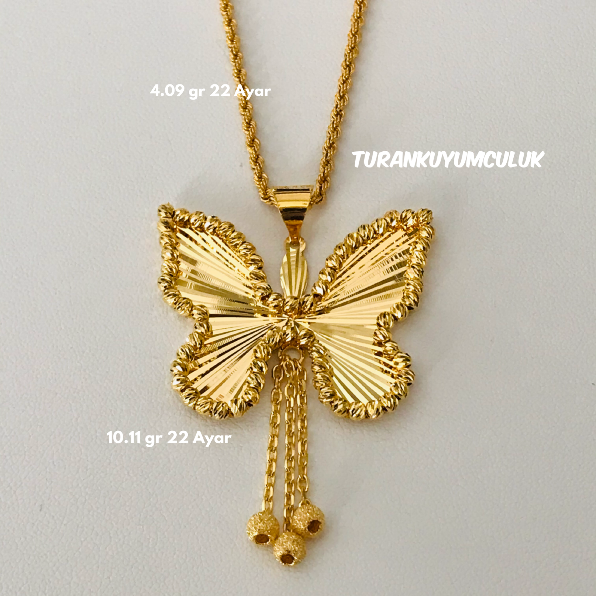 22 Ayar Kolye14,20 Gr - 22 Ayar