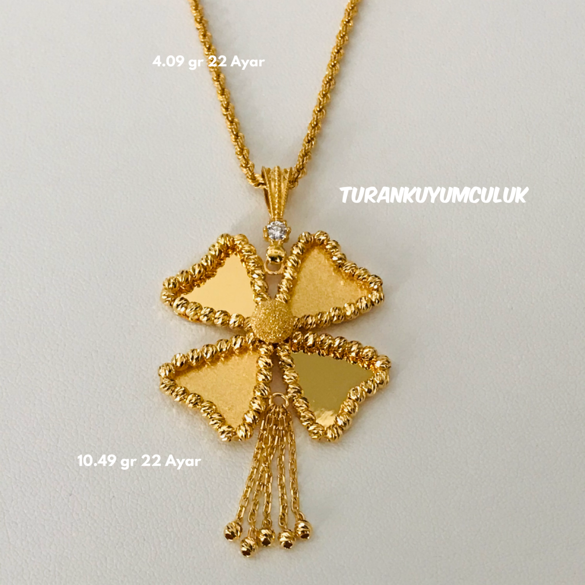 22 Ayar Kolye14,58 Gr - 22 Ayar