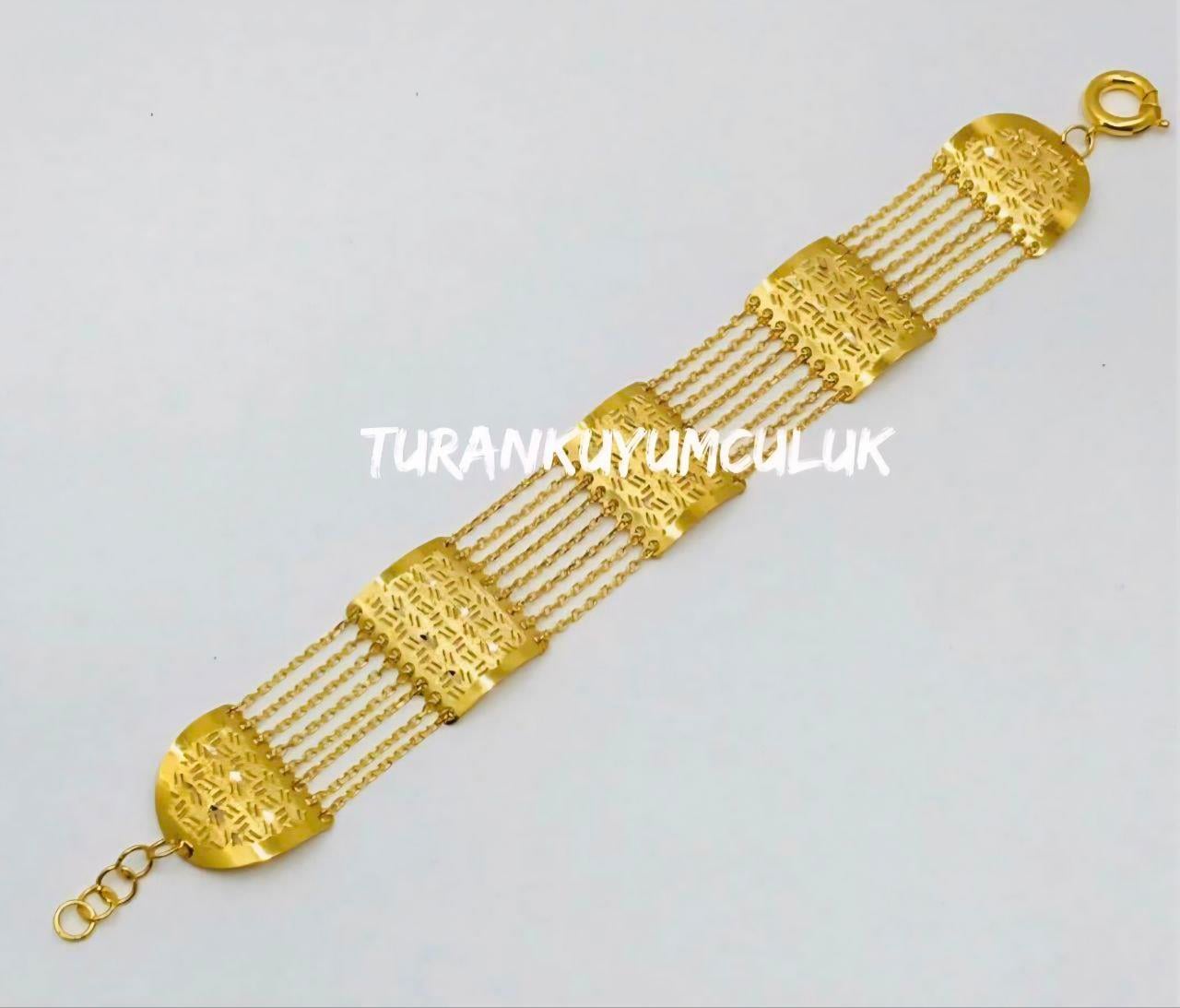 22 Ayar Bileklik16,01 Gr - 22 Ayar