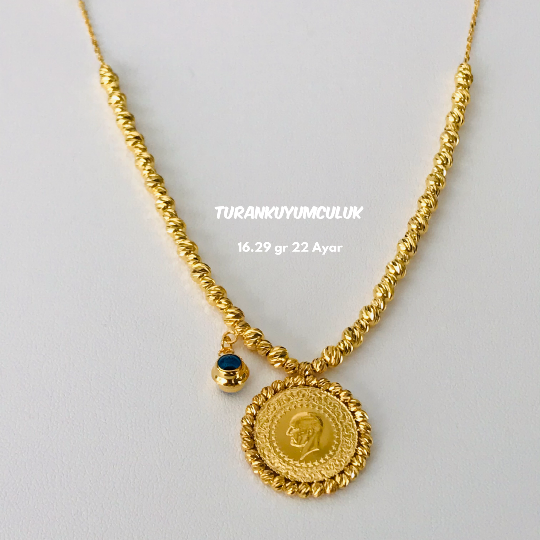 22 Ayar Kolye16,29 Gr - 22 Ayar