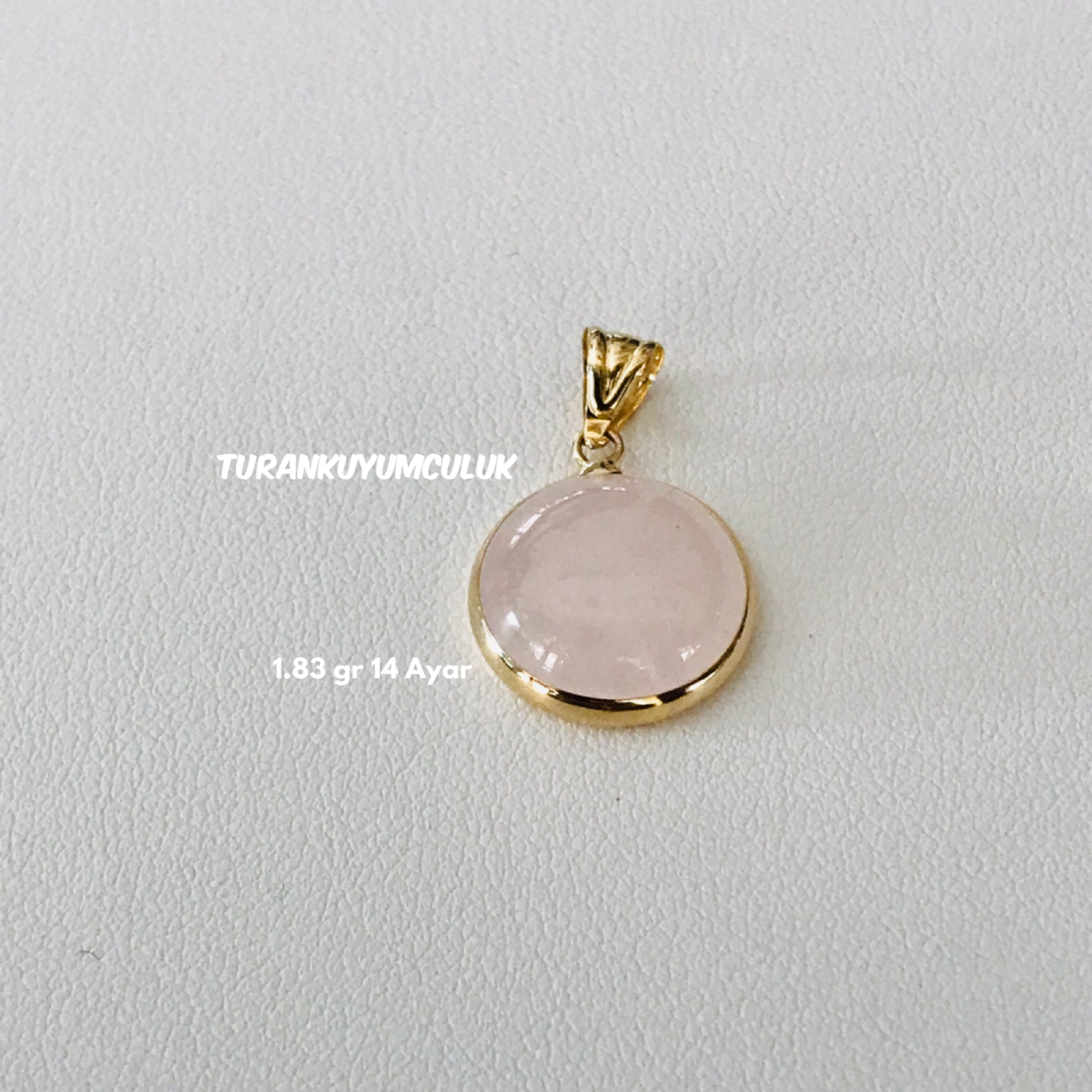 14 Ayar Kolye Ucu1,83 Gr - 14 Ayar