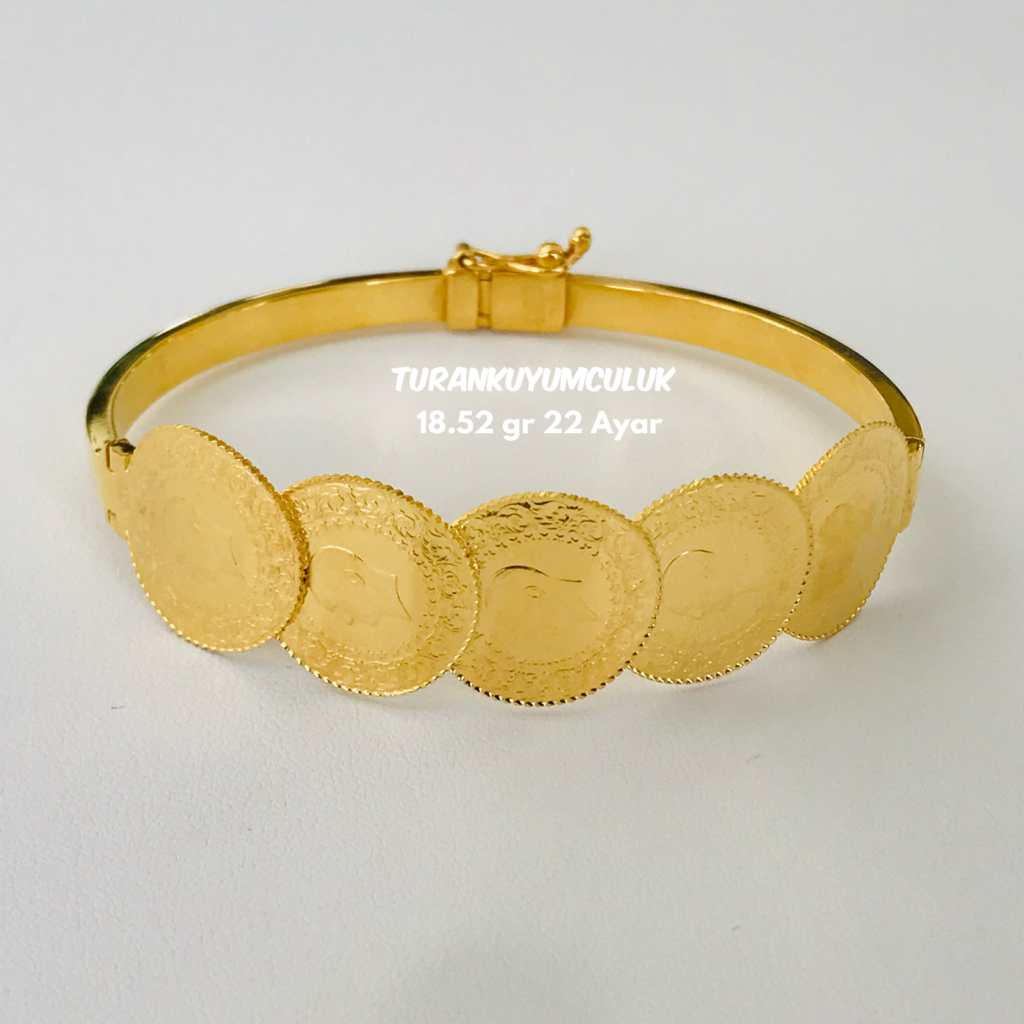 22 Ayar Bileklik18,52 Gr - 22 Ayar