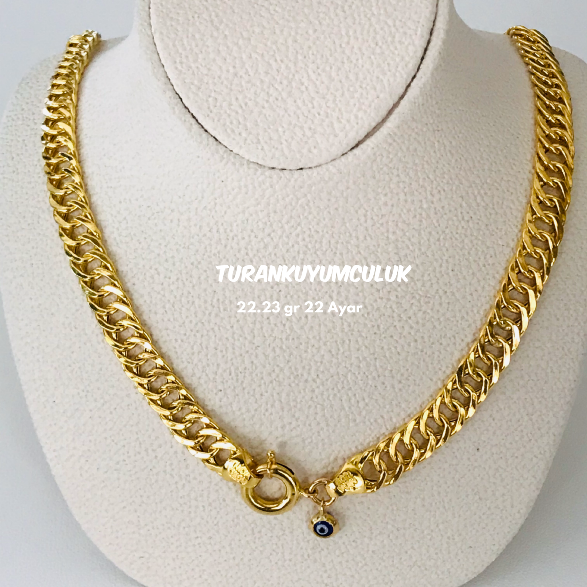 22 Ayar Kolye22,23 Gr - 22 Ayar