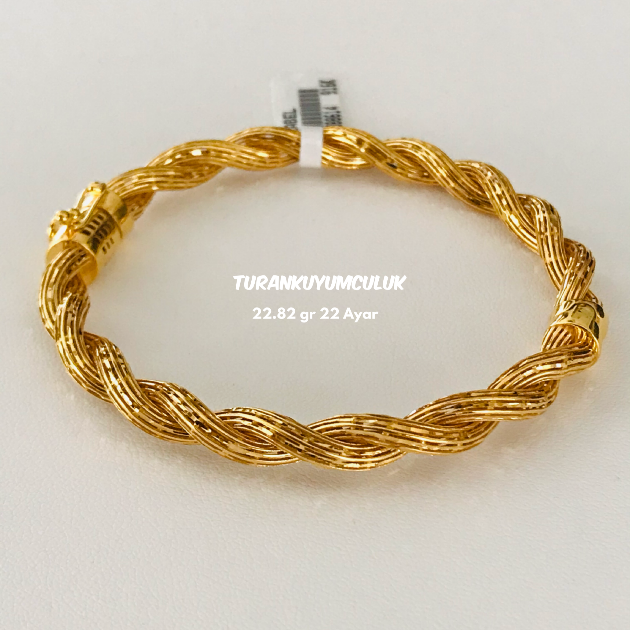 22 Ayar Kelepçe22,82 Gr - 22 Ayar
