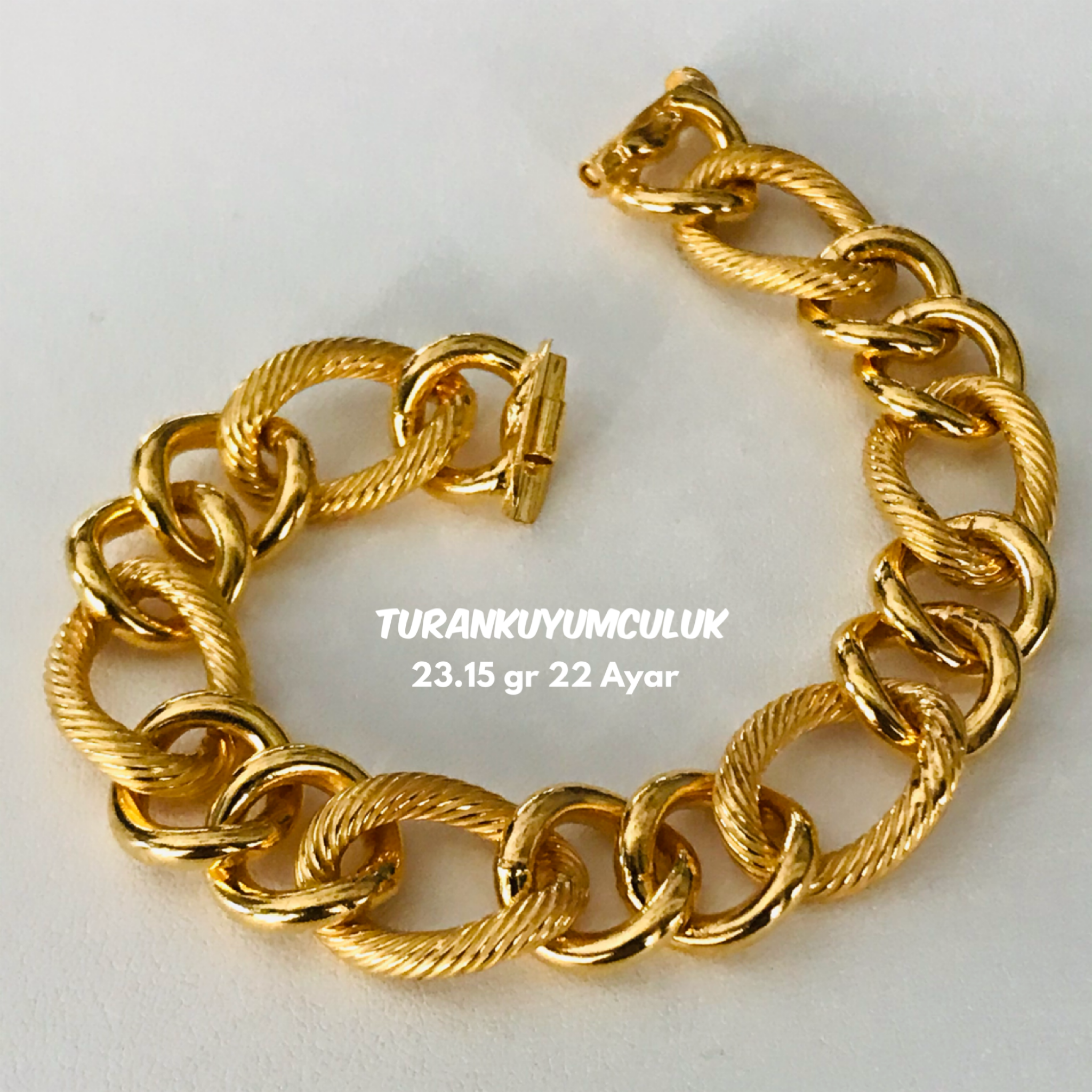 22 Ayar Bileklik23,15 Gr - 22 Ayar