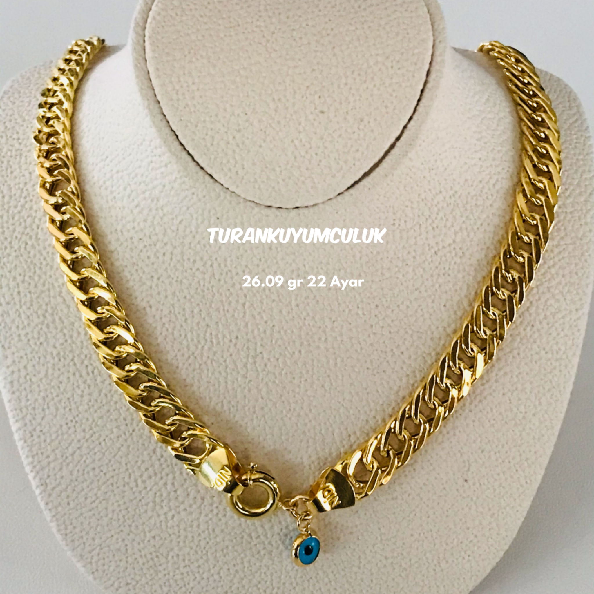 22 Ayar Kolye26,09 Gr - 22 Ayar