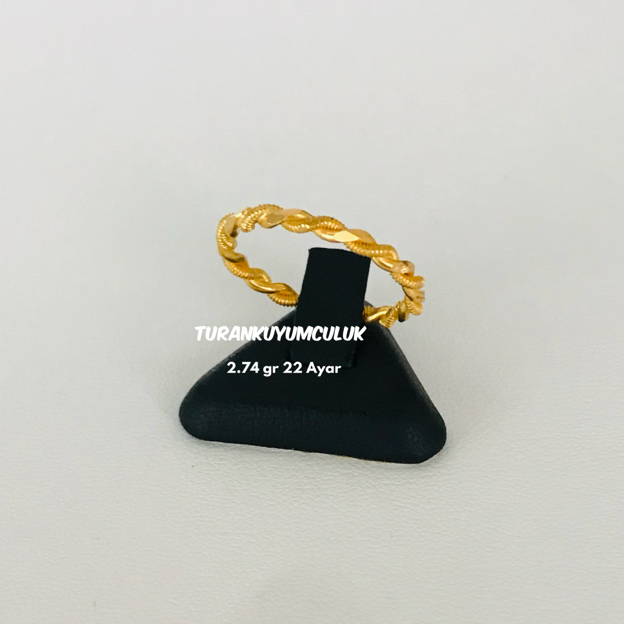 22 Ayar Altın Yüzükler2,74 Gr - 22 Ayar