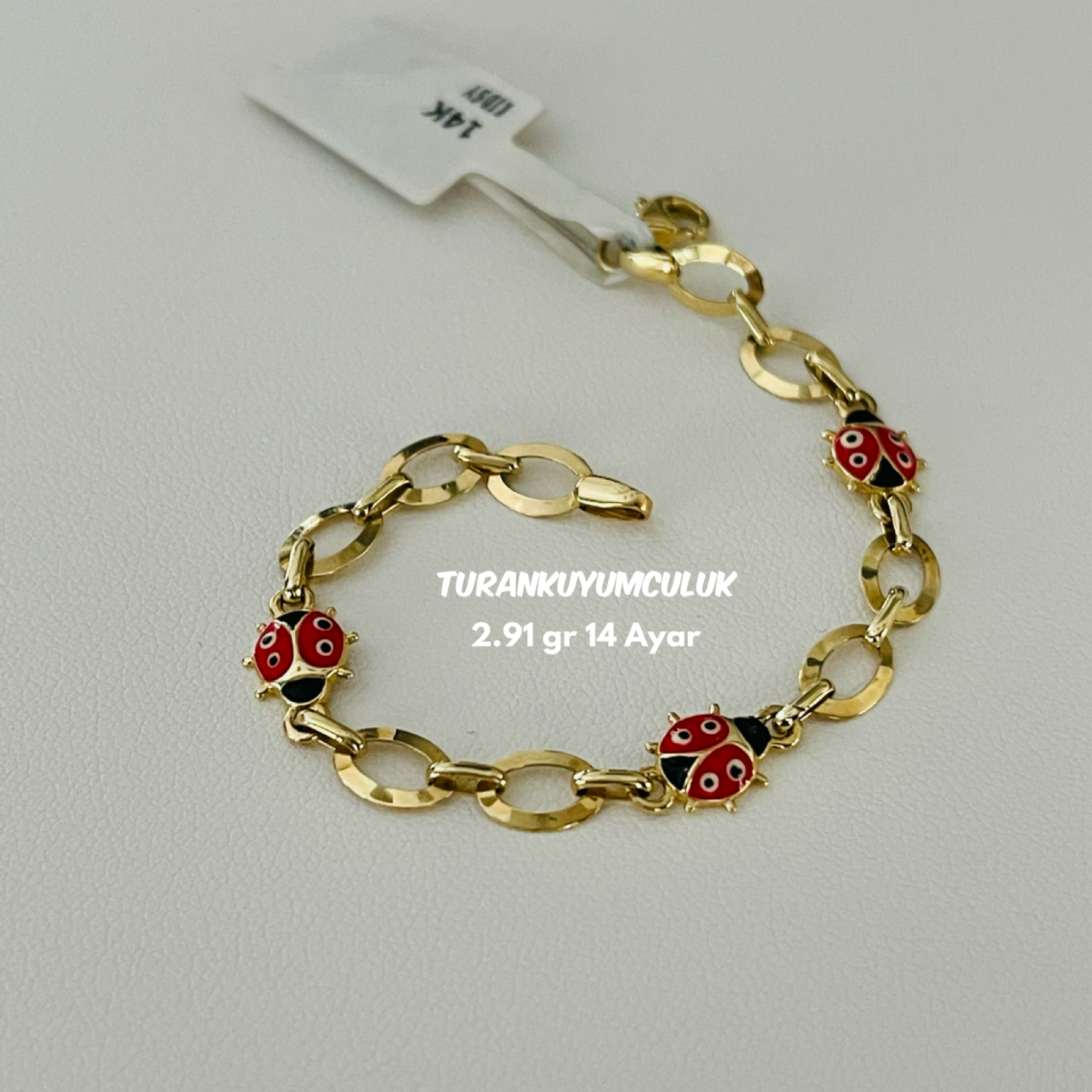 14 Ayar Bileklik2,91 Gr - 14 Ayar