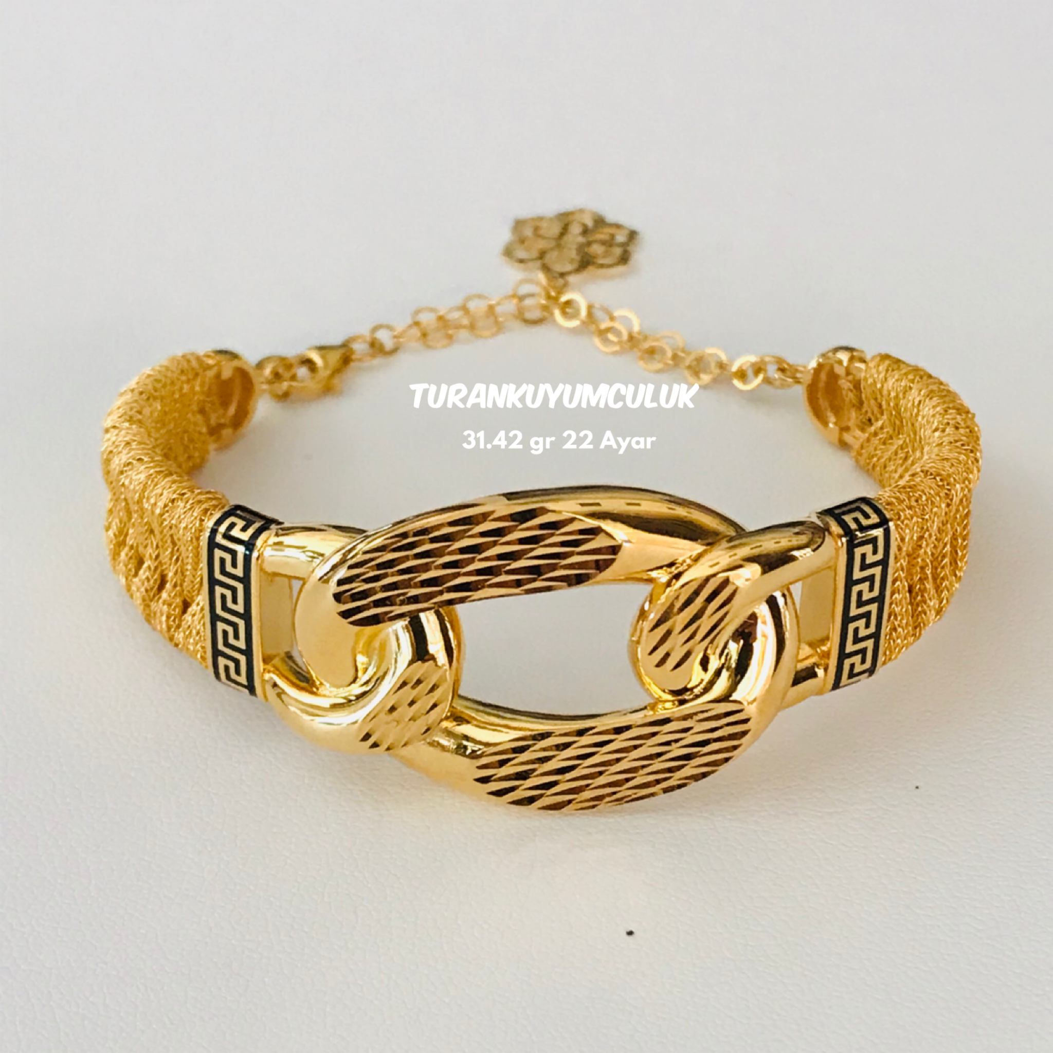 22 Ayar Kelepçe31,42 Gr - 22 Ayar