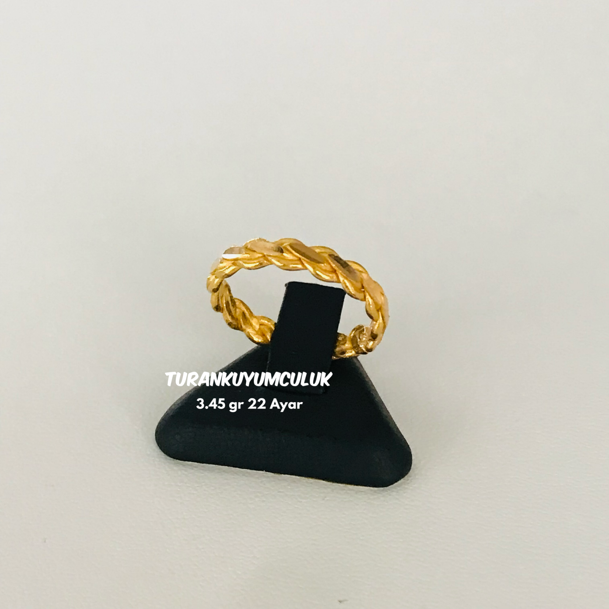 22 Ayar Altın Yüzükler3,45 Gr - 22 Ayar