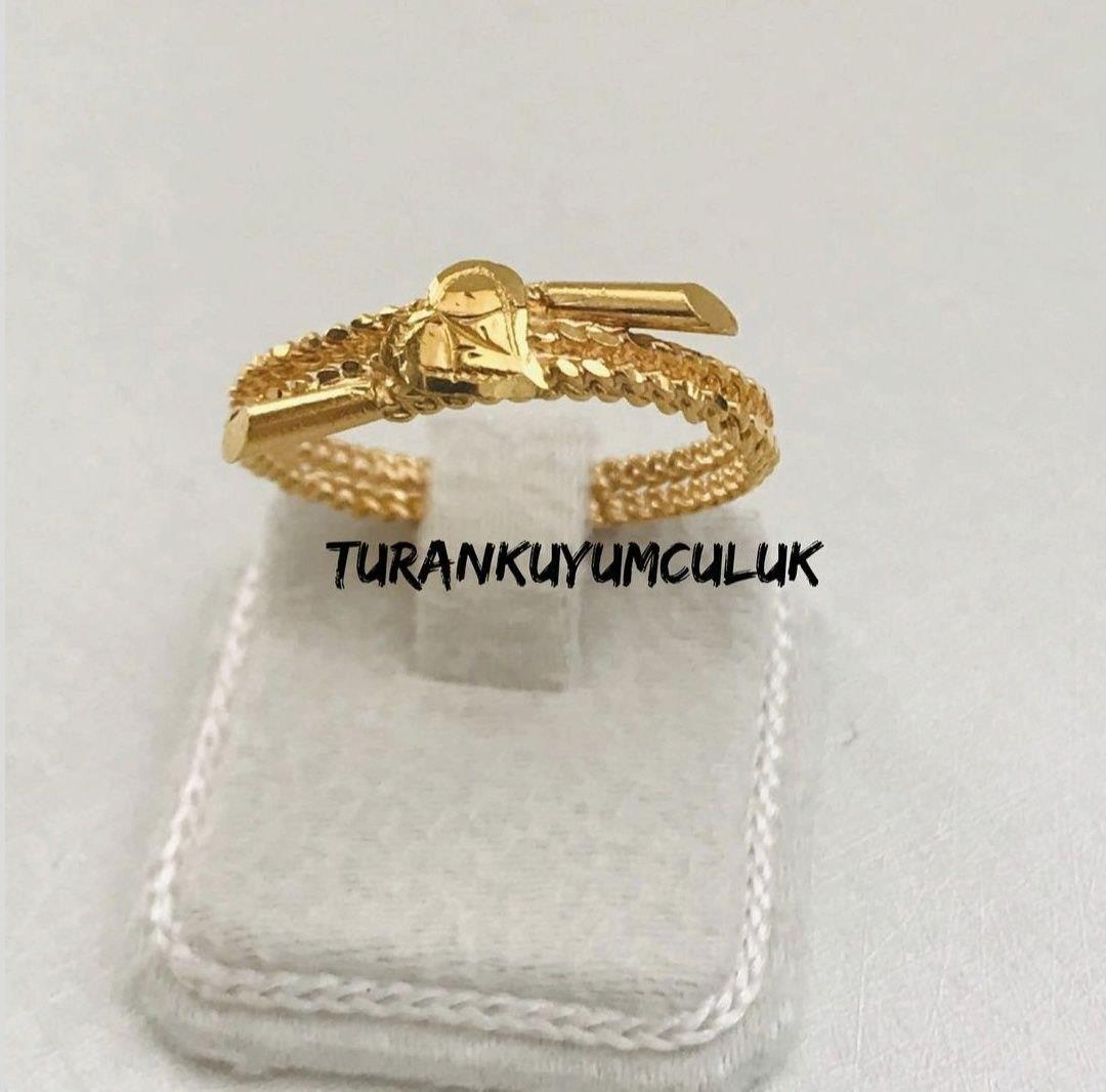 Burma Yüzük3,50 Gr - 22 Ayar