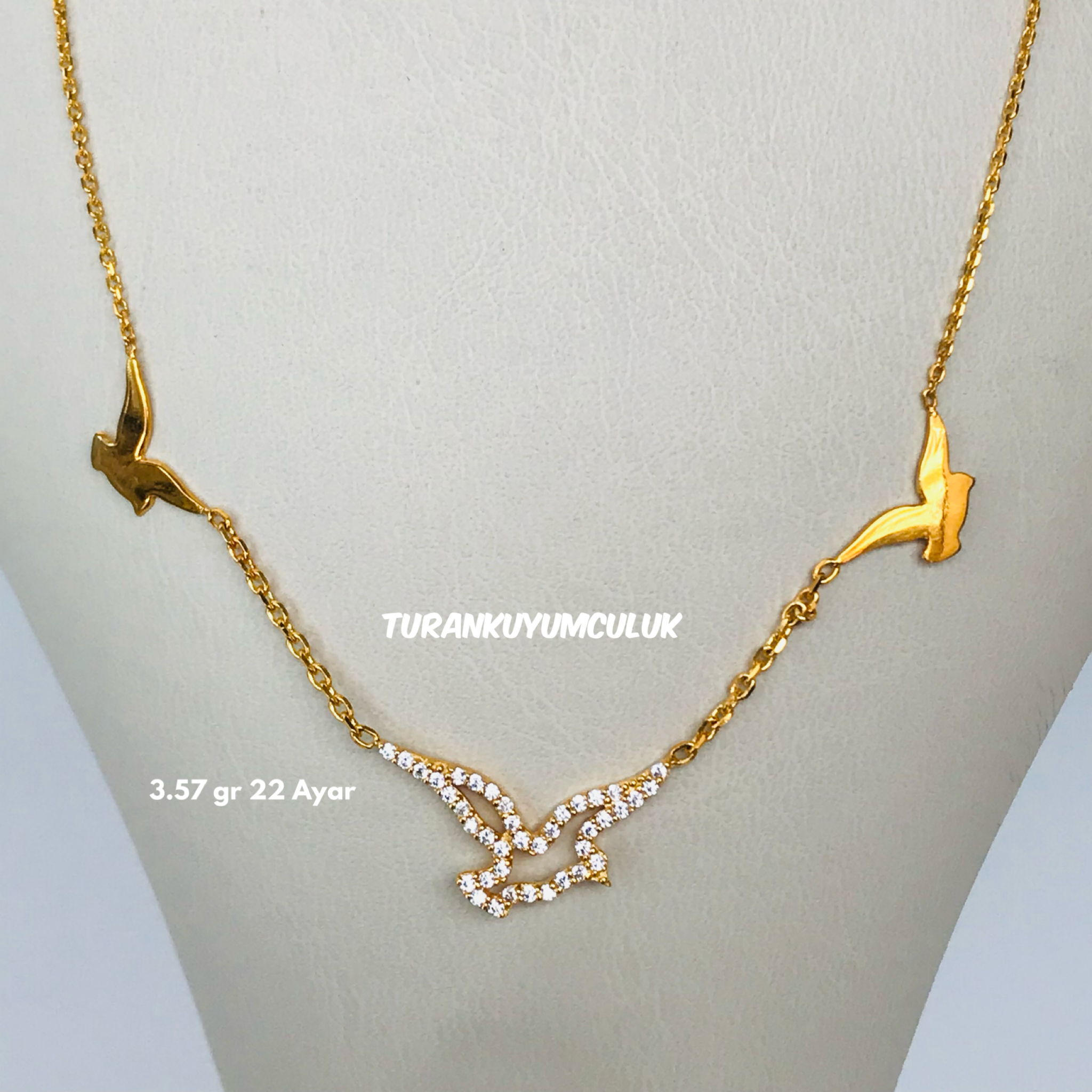 22 Ayar Kolye3,57 Gr - 22 Ayar