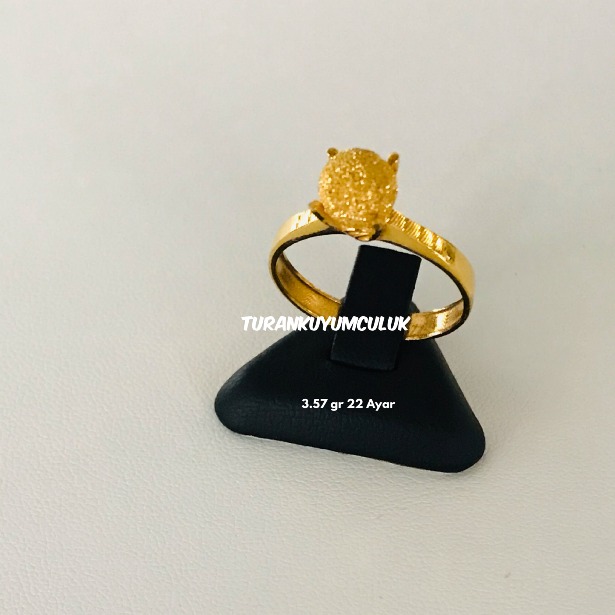22 Ayar Tektaş3,57 Gr - 22 Ayar