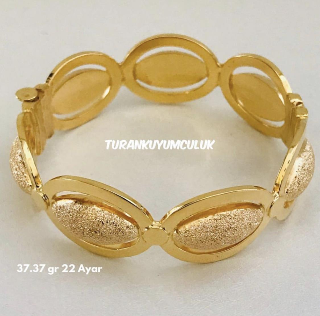 22 Ayar Kelepçe37,37 Gr - 22 Ayar