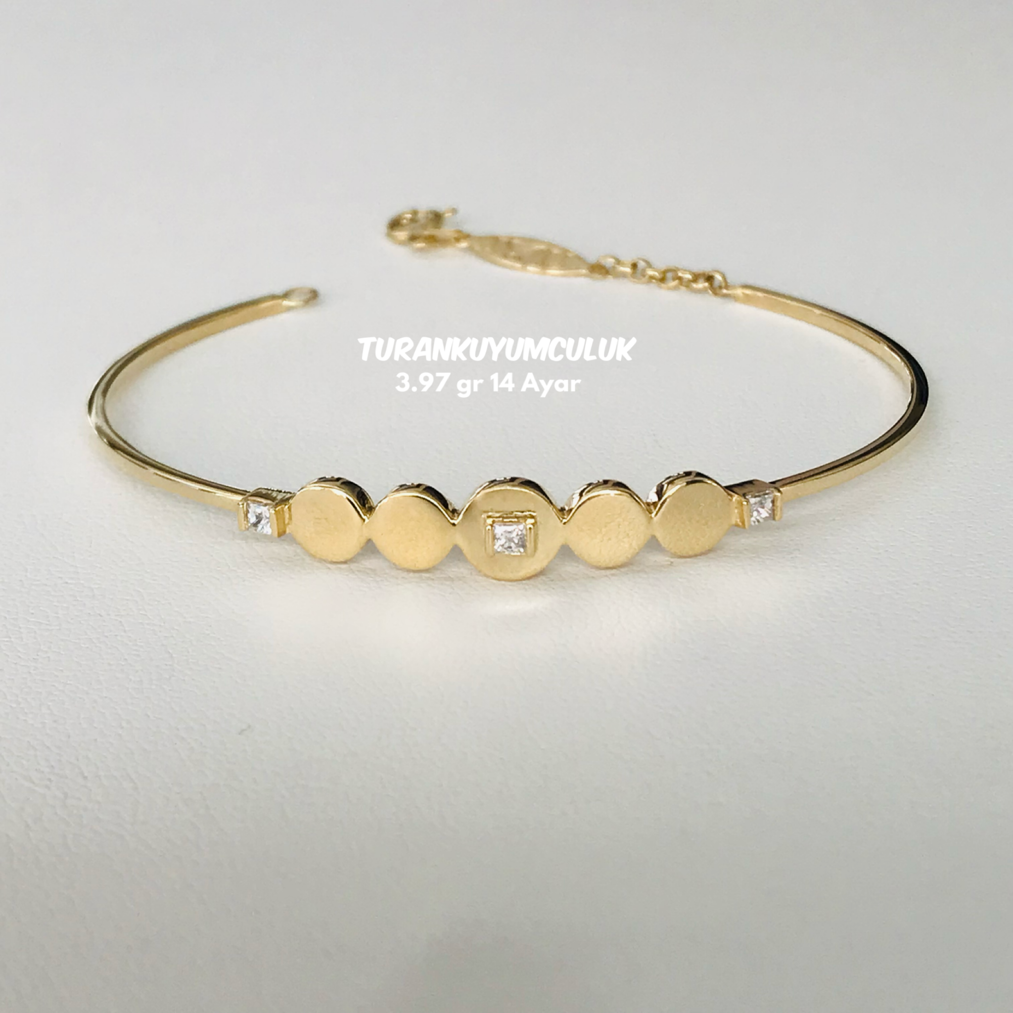 14 Ayar Bileklik3,97 Gr - 14 Ayar