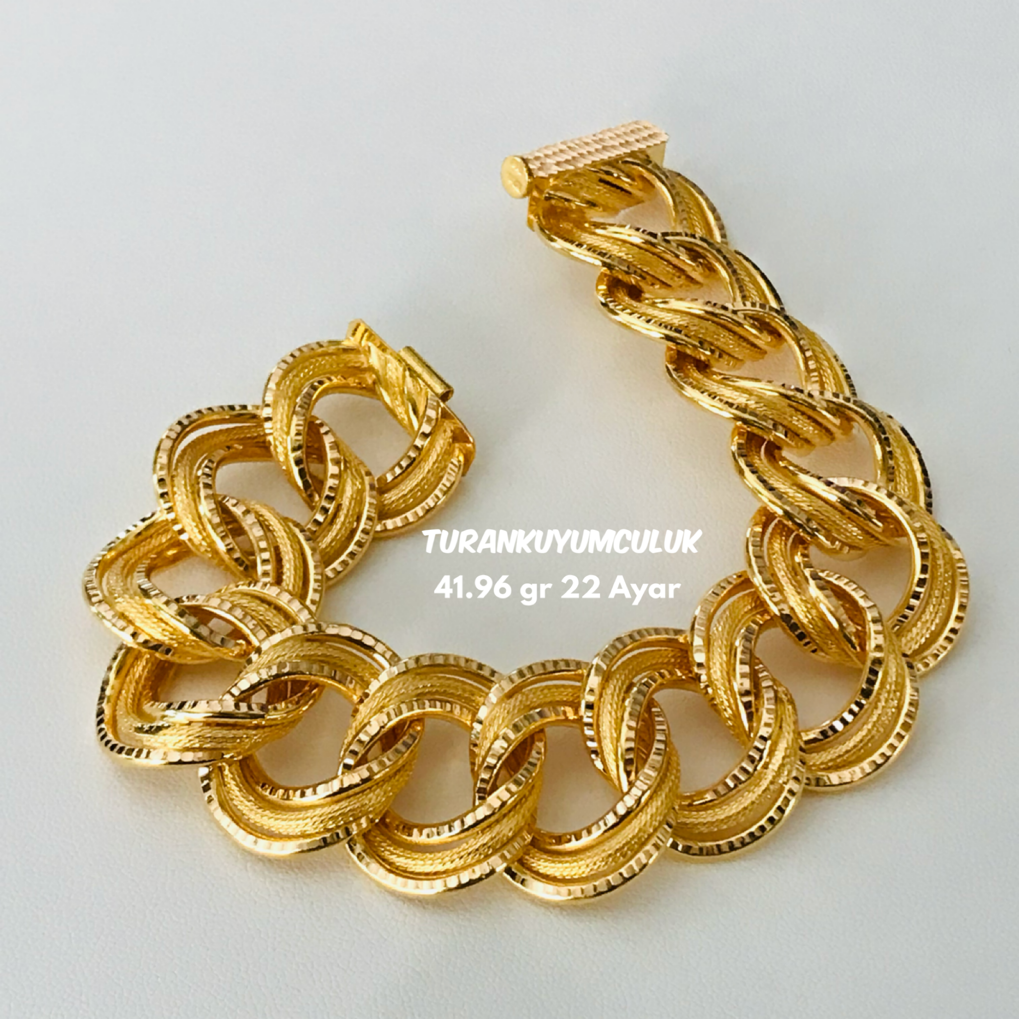 22 Ayar Bileklik41,96 Gr - 22 Ayar