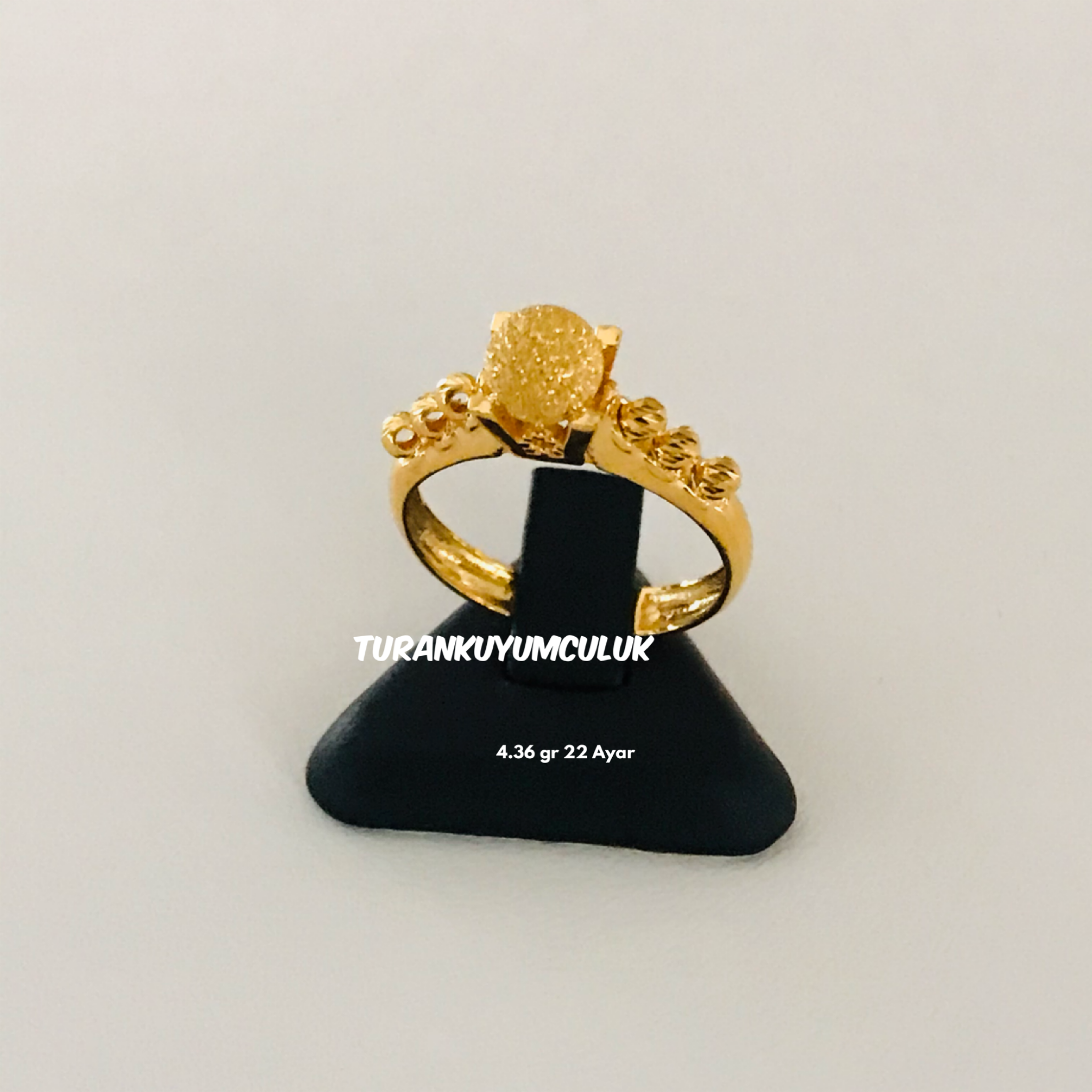 22 Ayar Tektaş4,36 Gr - 22 Ayar
