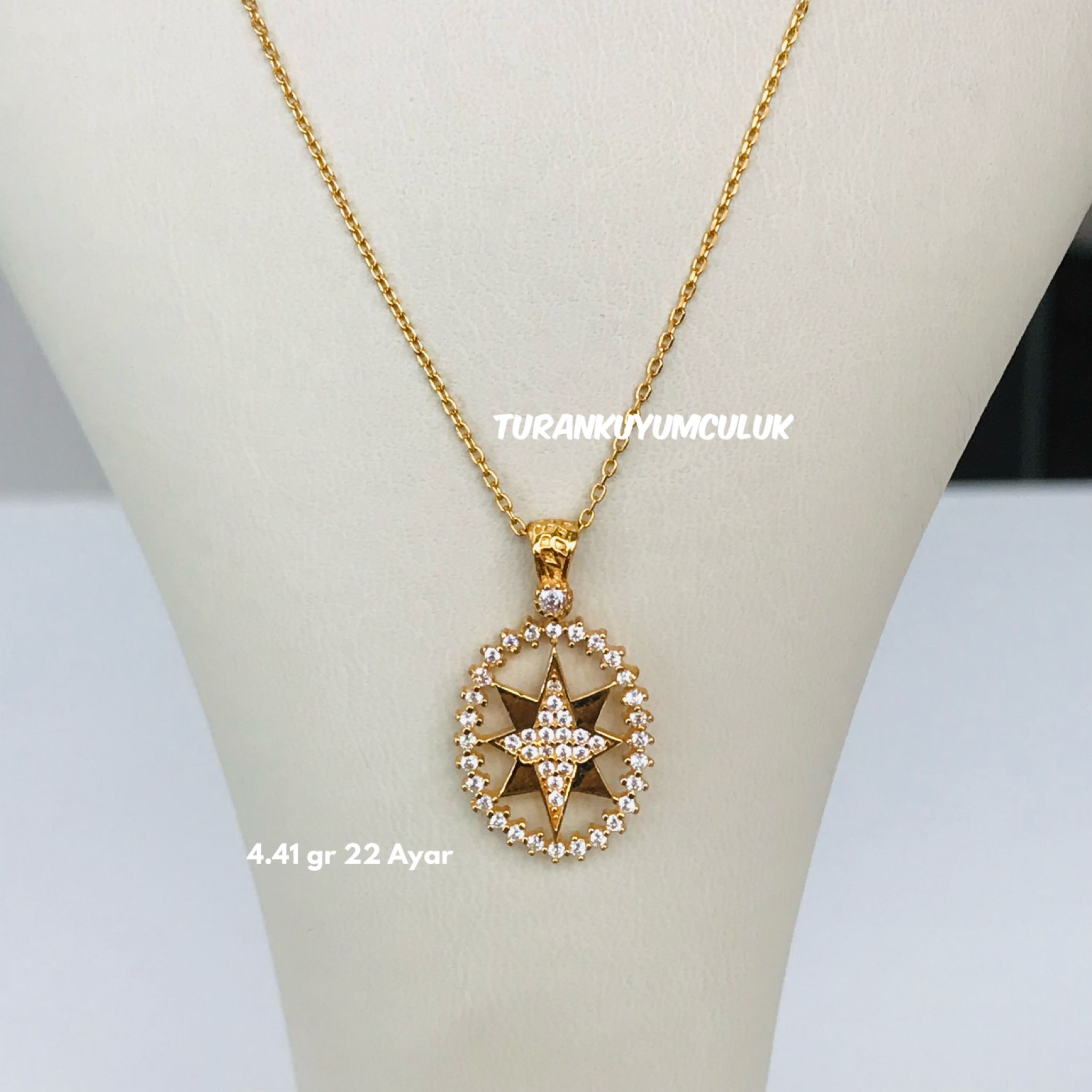 22 Ayar Kolye4,41 Gr - 22 Ayar
