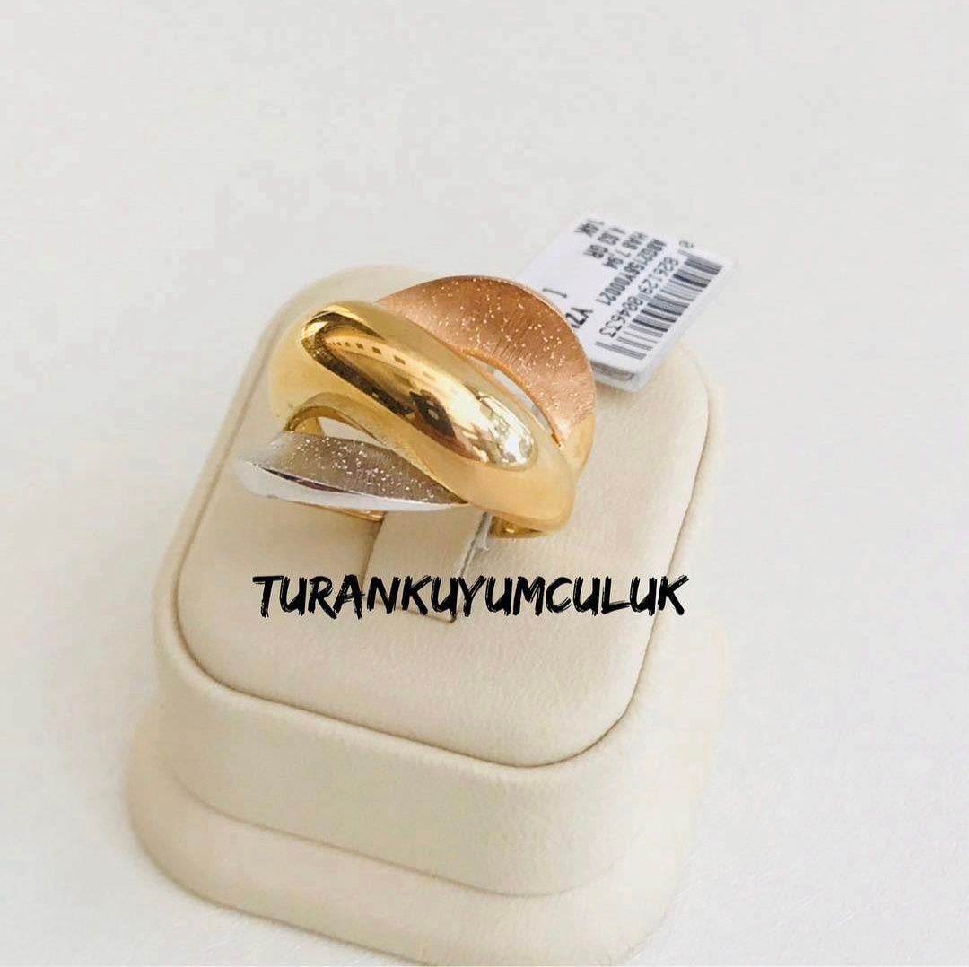 14 Ayar Altın Yüzükler4,63 Gr - 14 Ayar