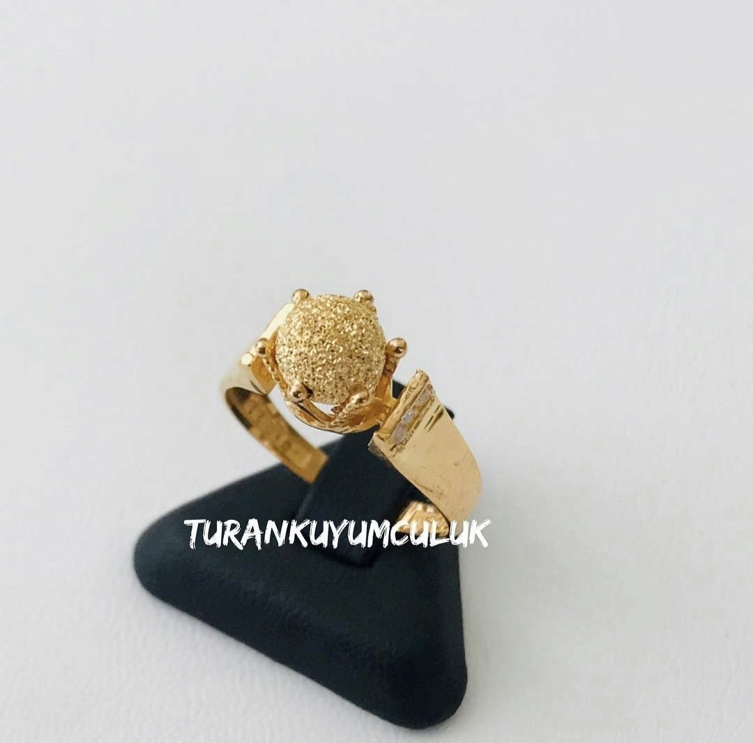 22 Ayar Tektaş4,63 Gr - 22 Ayar