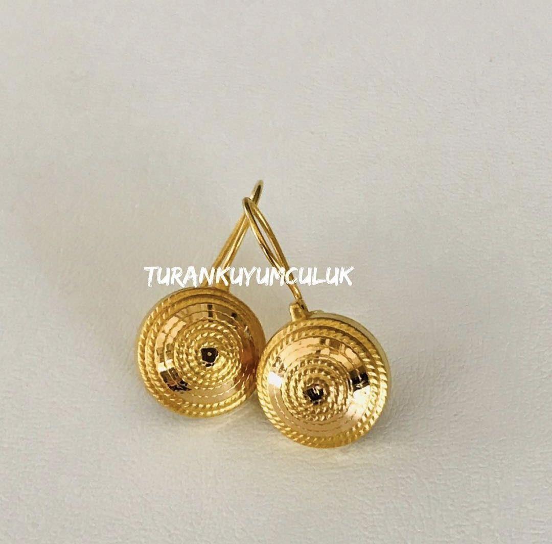 22 Ayar Küpe4,83 Gr - 22 Ayar