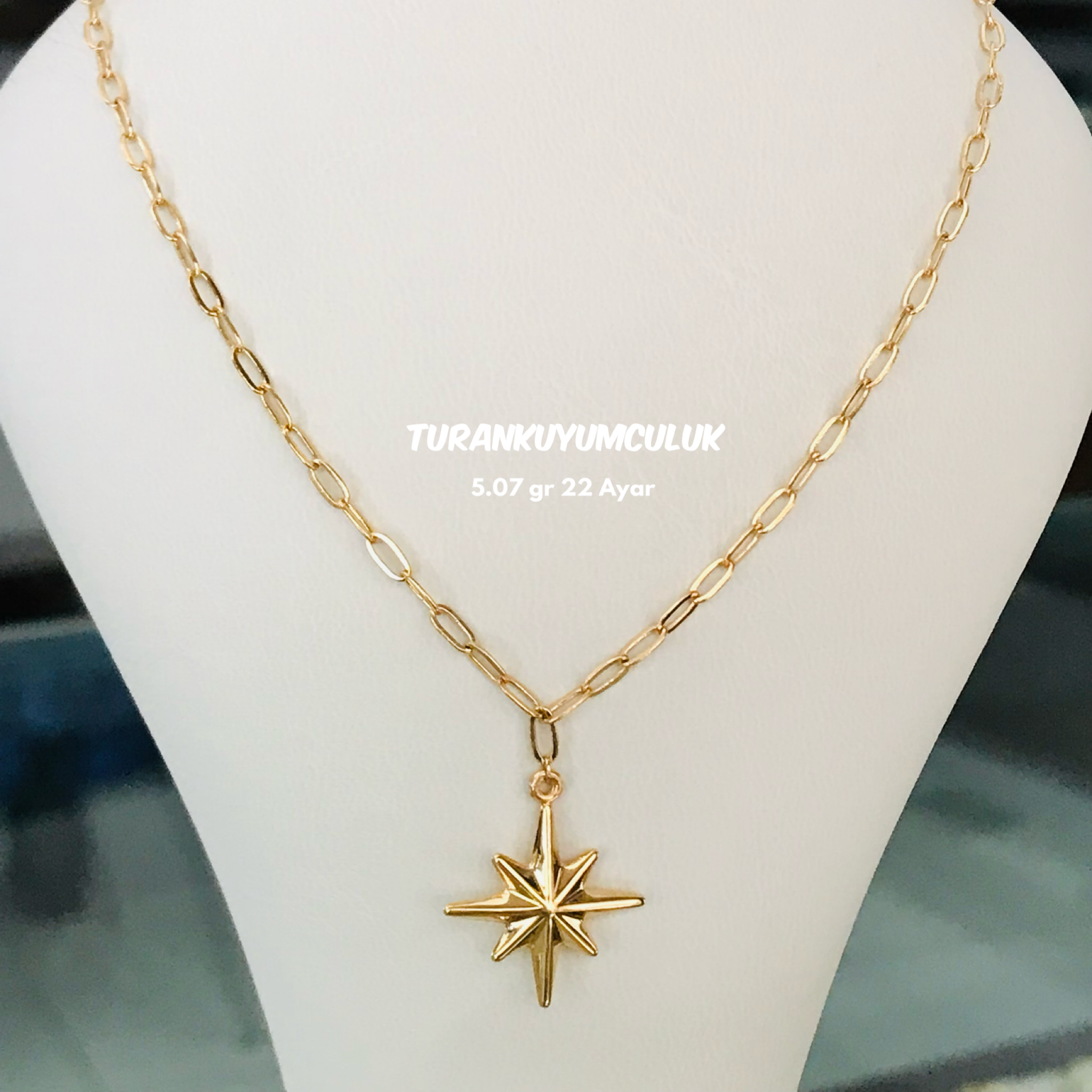 22 Ayar Kolye5,07 Gr - 22 Ayar