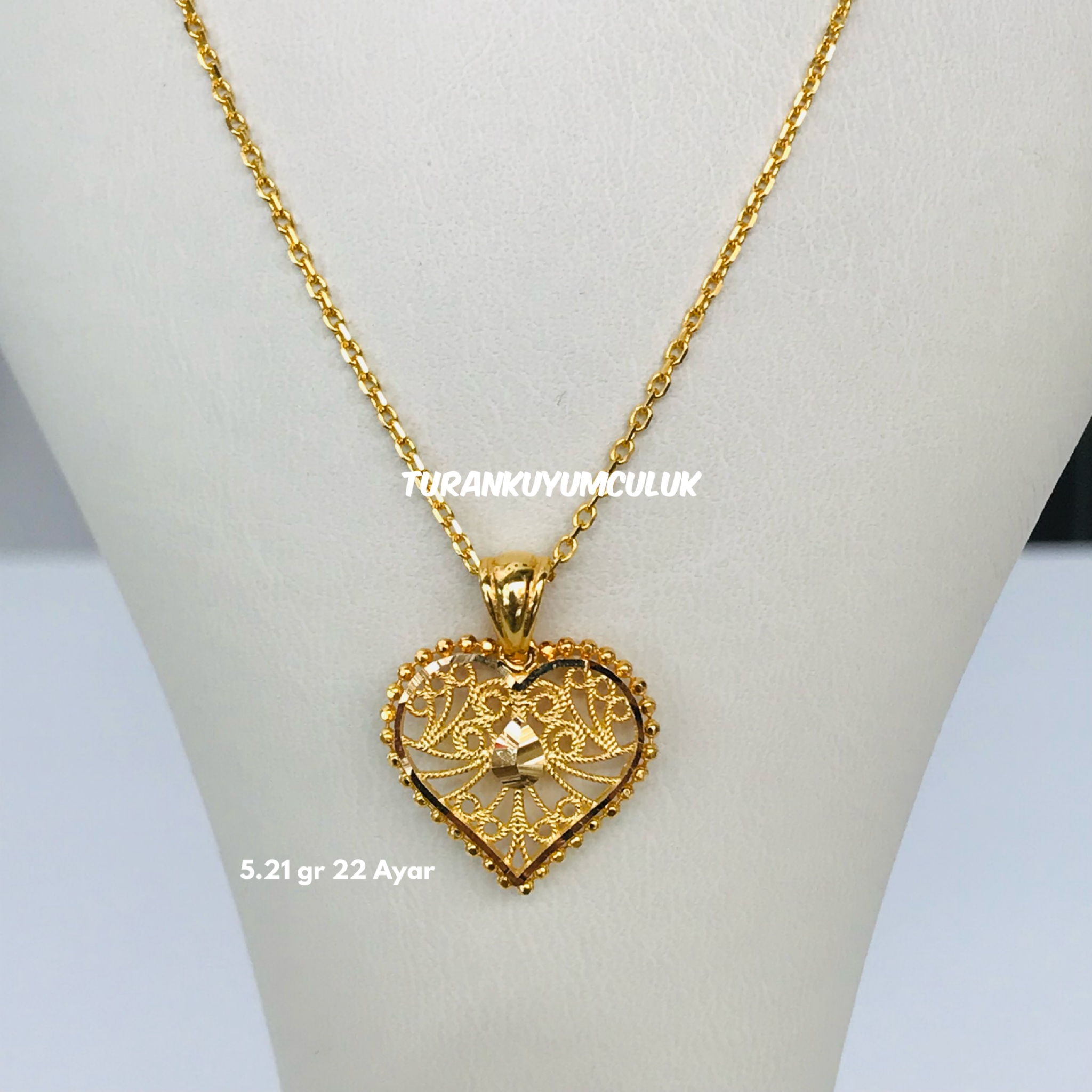 22 Ayar Kolye5,21 Gr - 22 Ayar