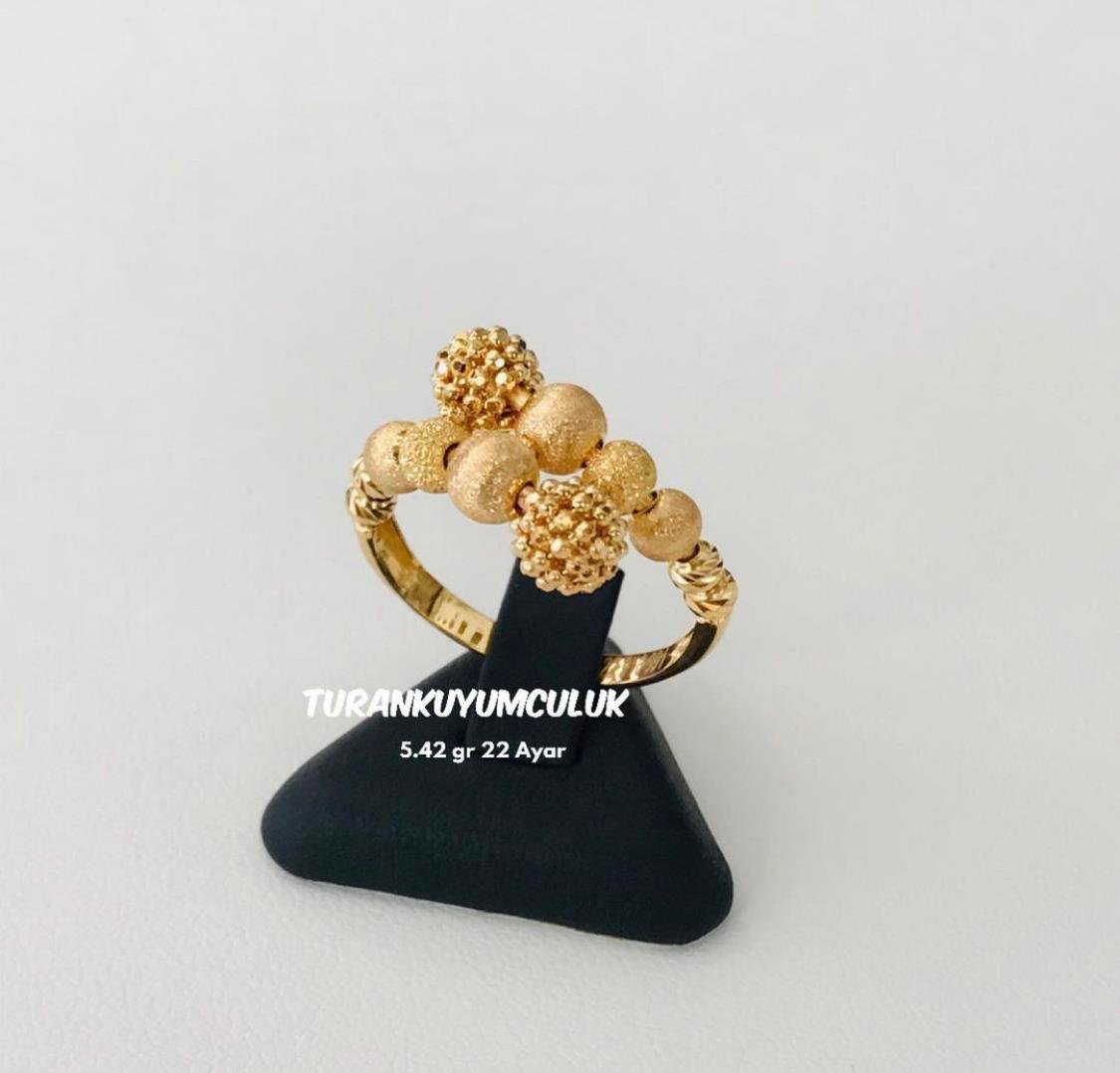 22 Ayar Altın Yüzükler5,42 Gr - 22 Ayar