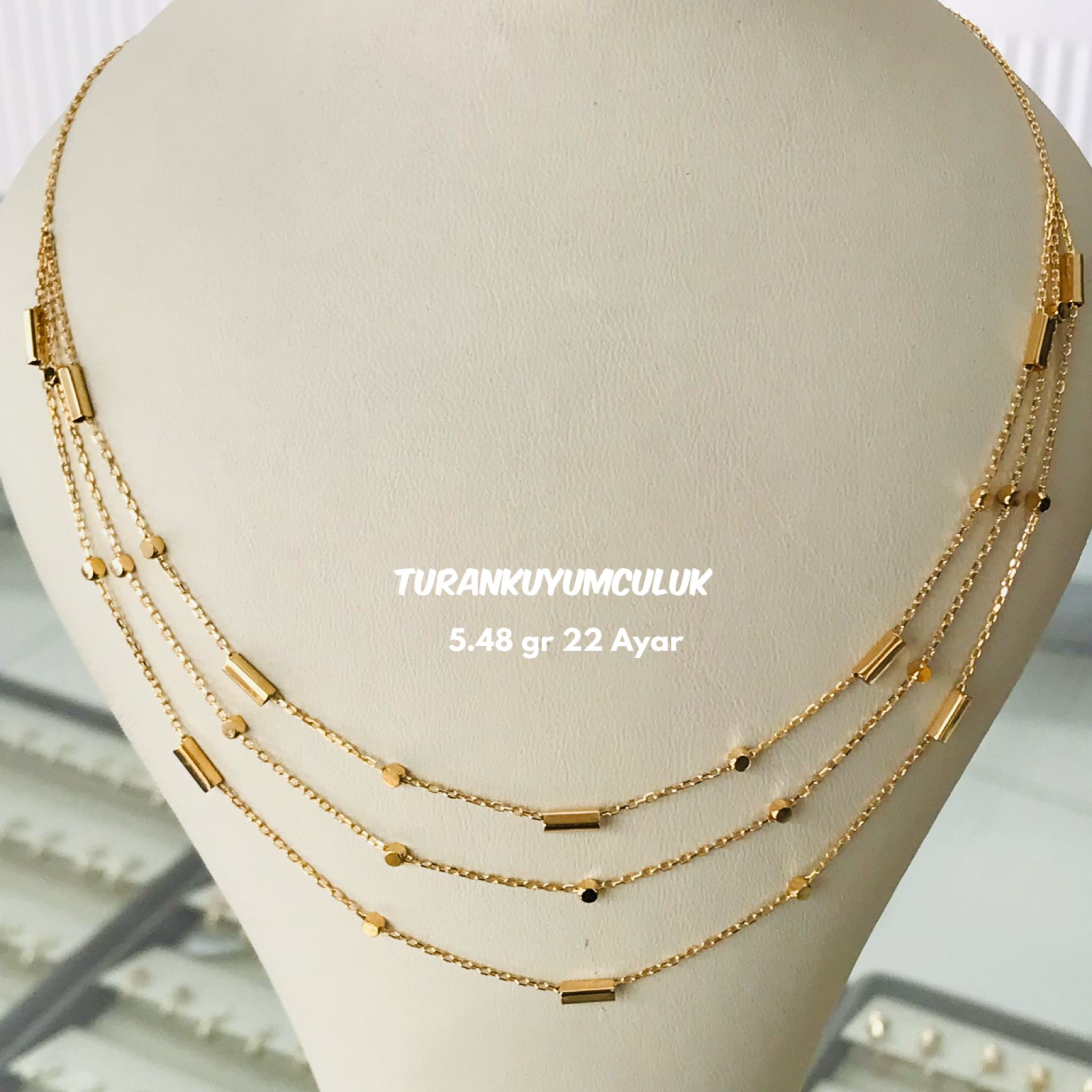 22 Ayar Kolye5,48 Gr - 22 Ayar