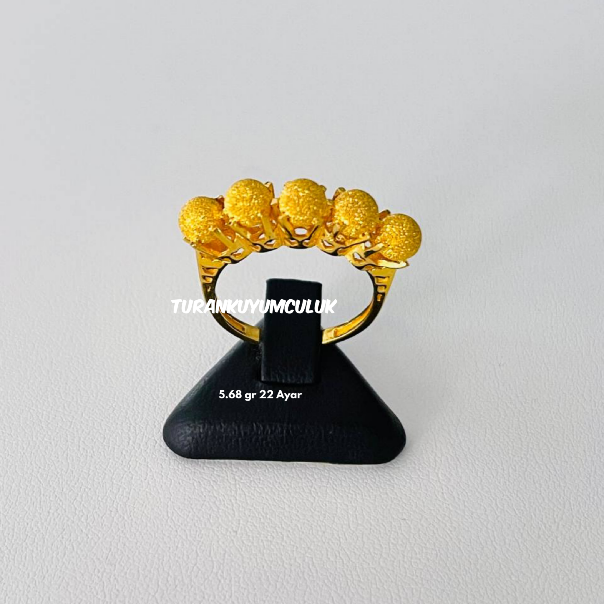 22 Ayar Beştaş5,68 Gr - 22 Ayar