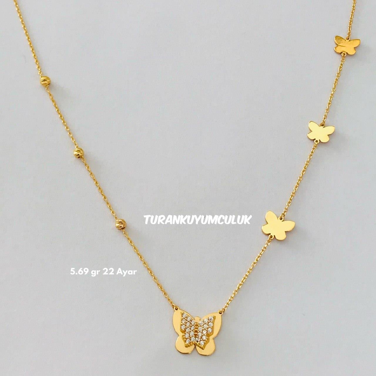 22 Ayar Kolye5,69 Gr - 22 Ayar