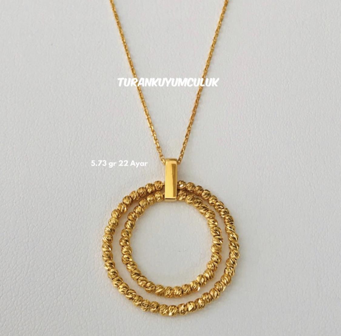 22 Ayar Kolye5,73 Gr - 22 Ayar