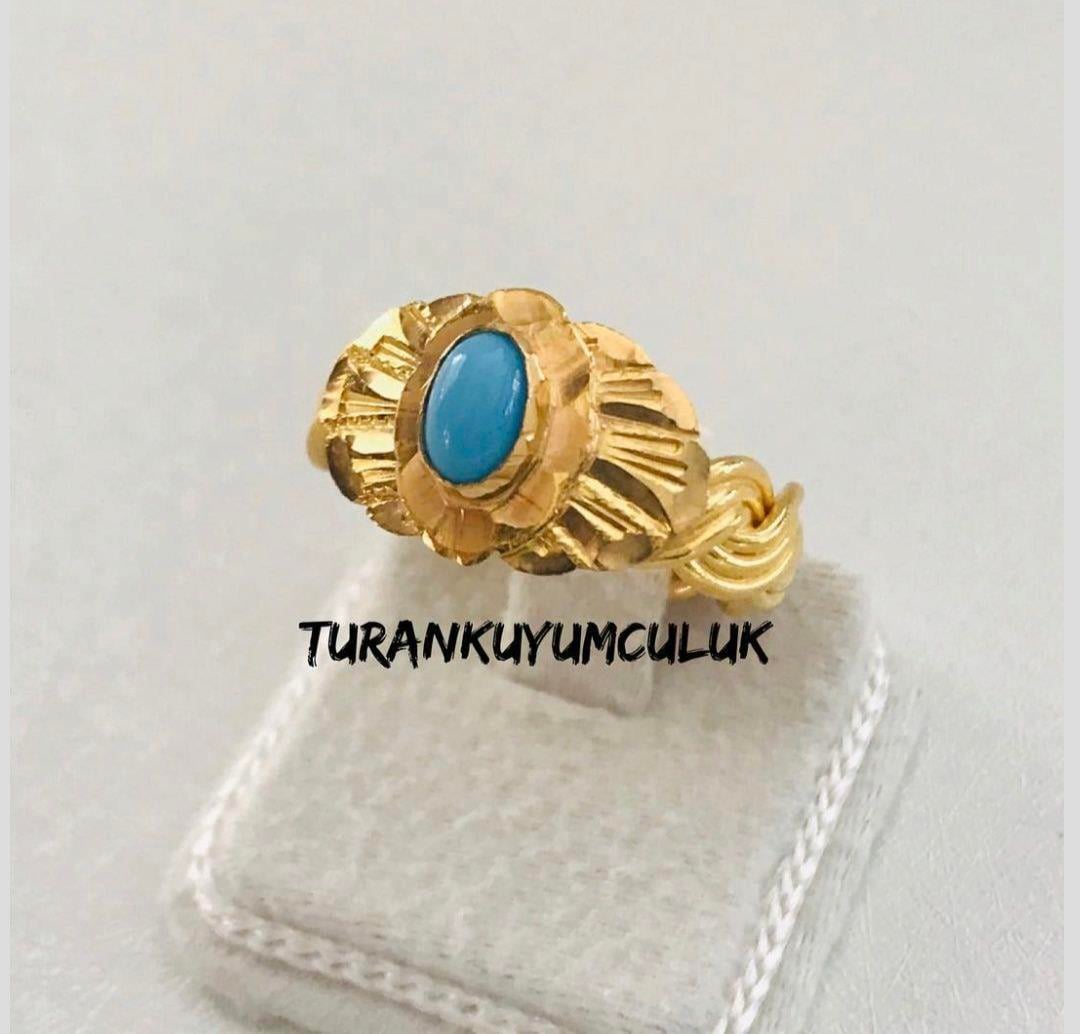 Burma Yüzük6,18 Gr - 22 Ayar