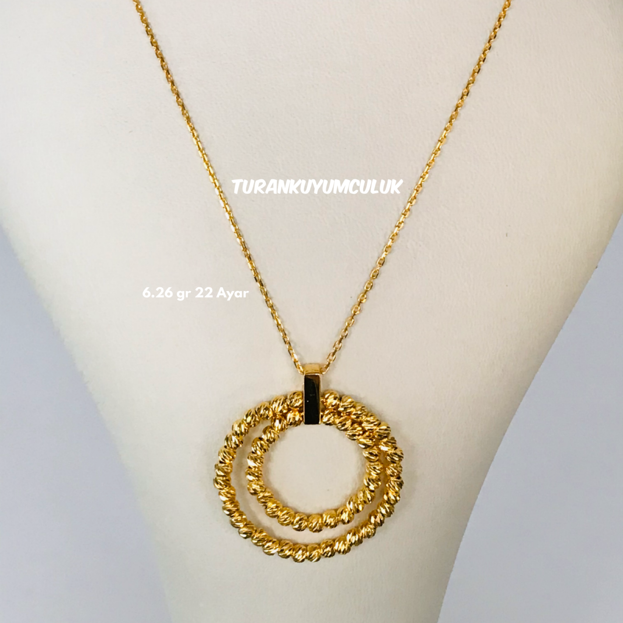 22 Ayar Kolye6,26 Gr - 22 Ayar