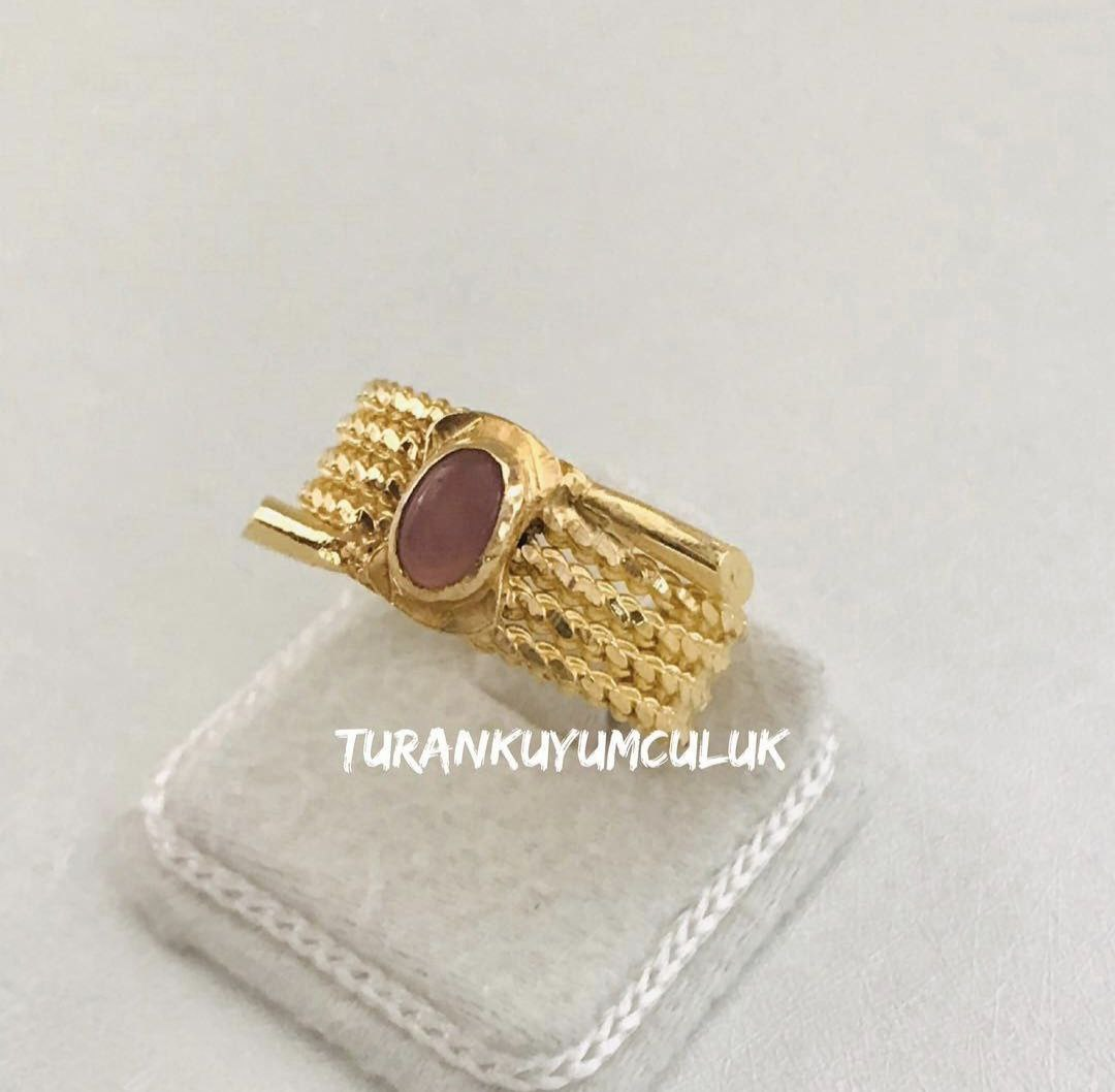 Burma Yüzük6,28 Gr - 22 Ayar