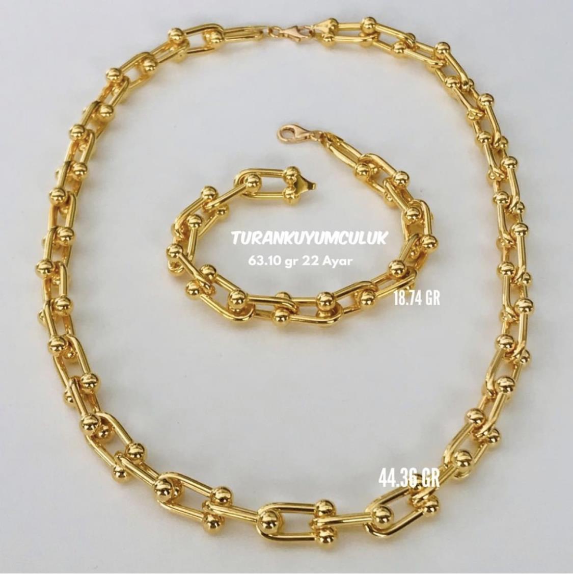 22 Ayar Düğün Seti63,10 Gr - 22 Ayar