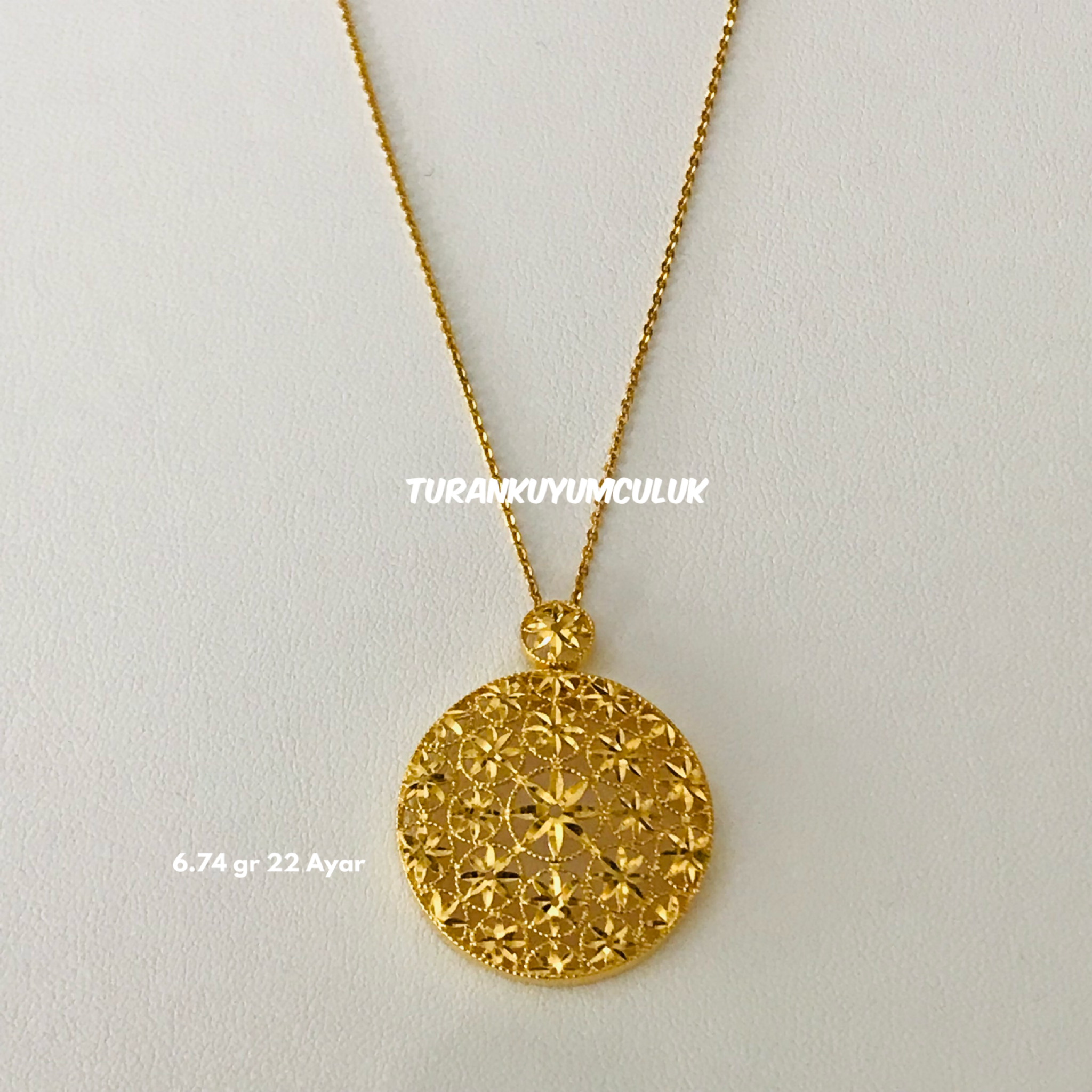 22 Ayar Kolye6,74 Gr - 22 Ayar