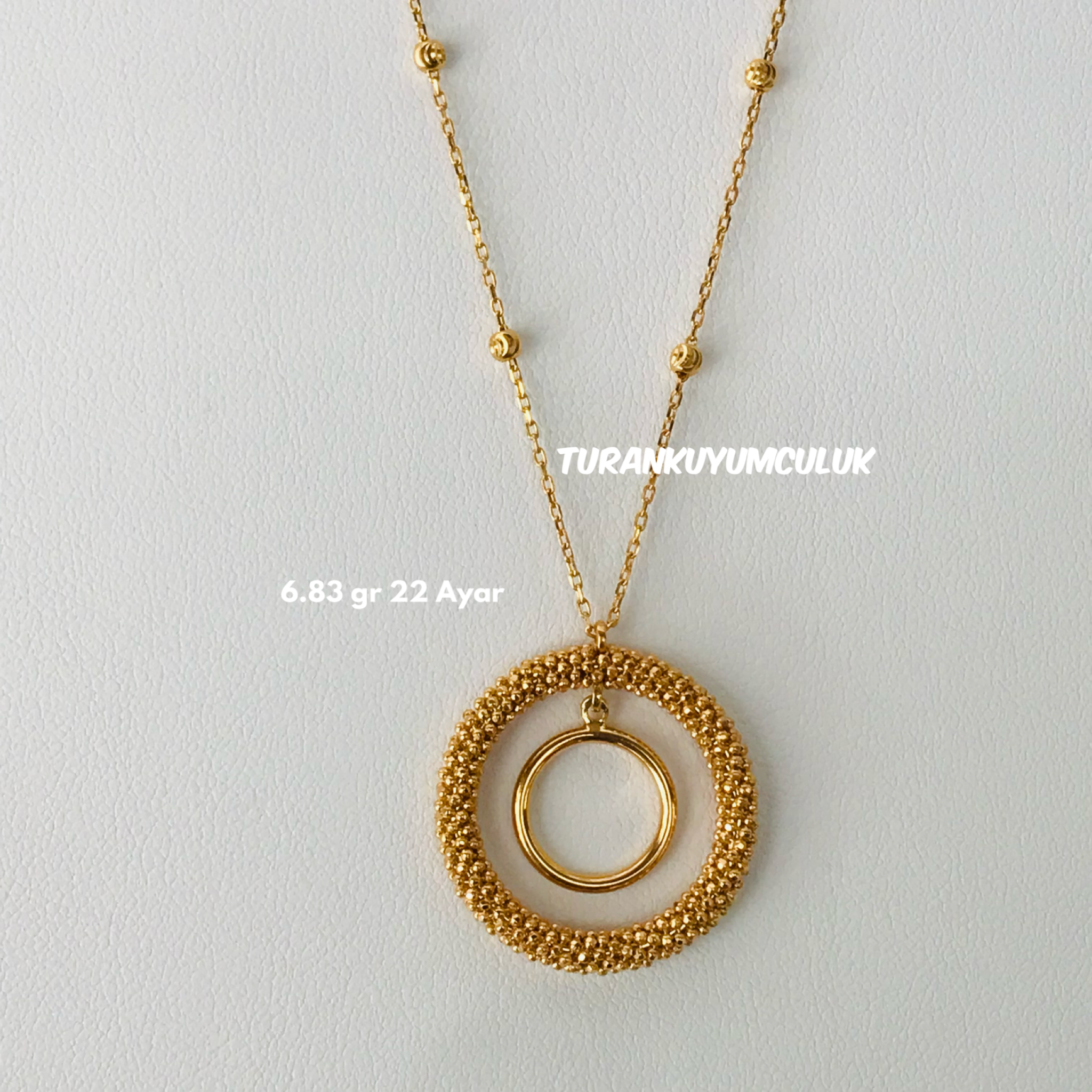 22 Ayar Kolye6,83 Gr - 22 Ayar