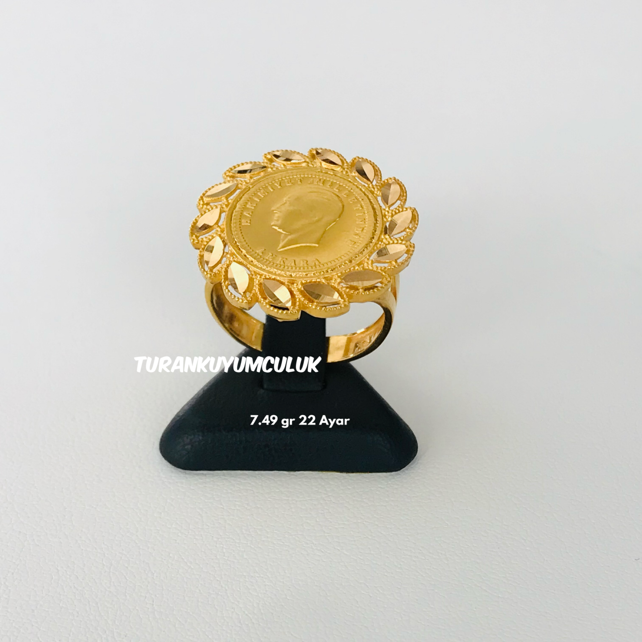 22 Ayar Altın Yüzükler7,49 Gr - 22 Ayar