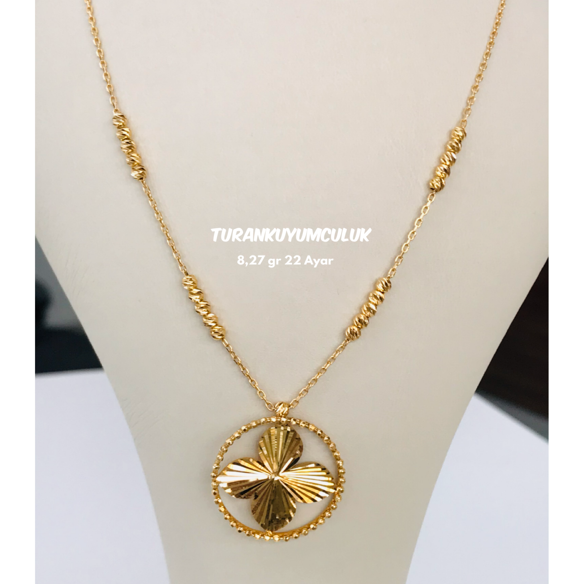 22 Ayar Kolye8,27 Gr - 22 Ayar