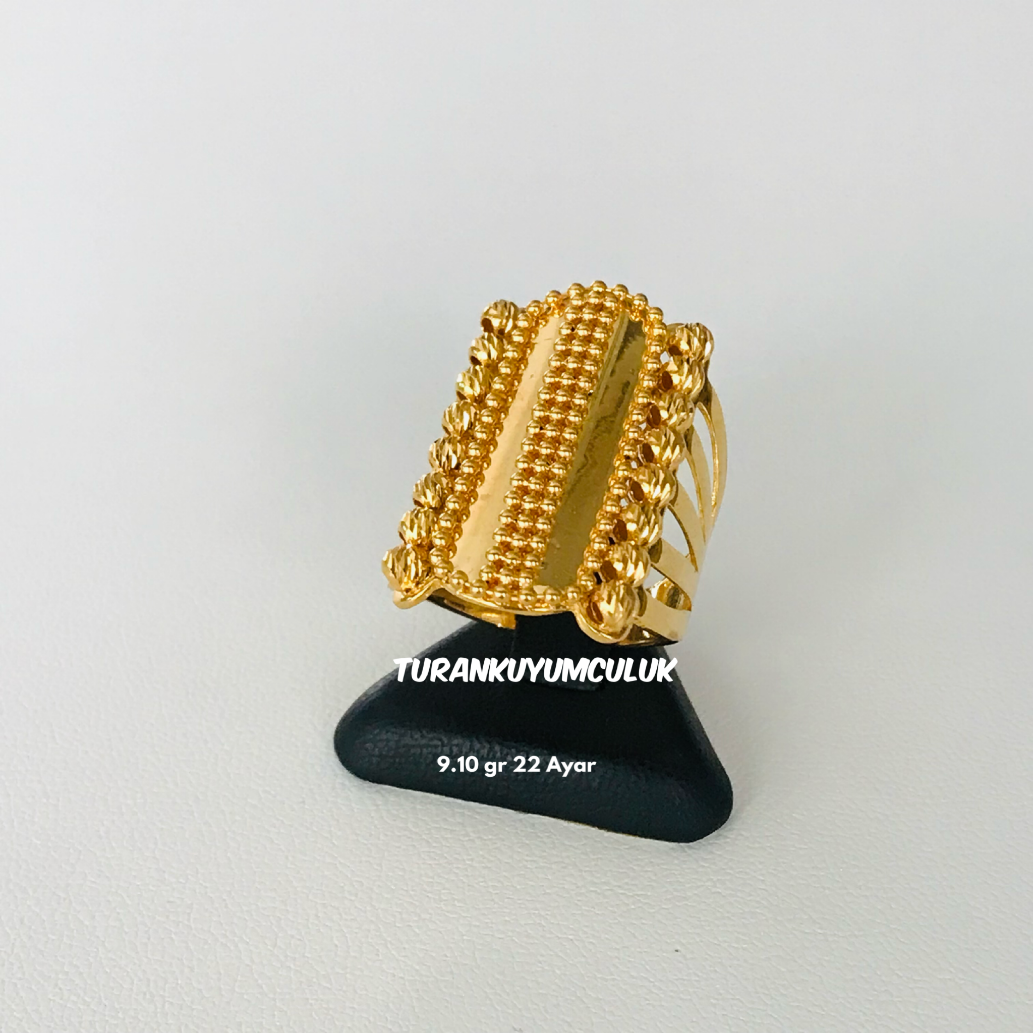 22 Ayar Altın Yüzükler9,10 Gr - 22 Ayar