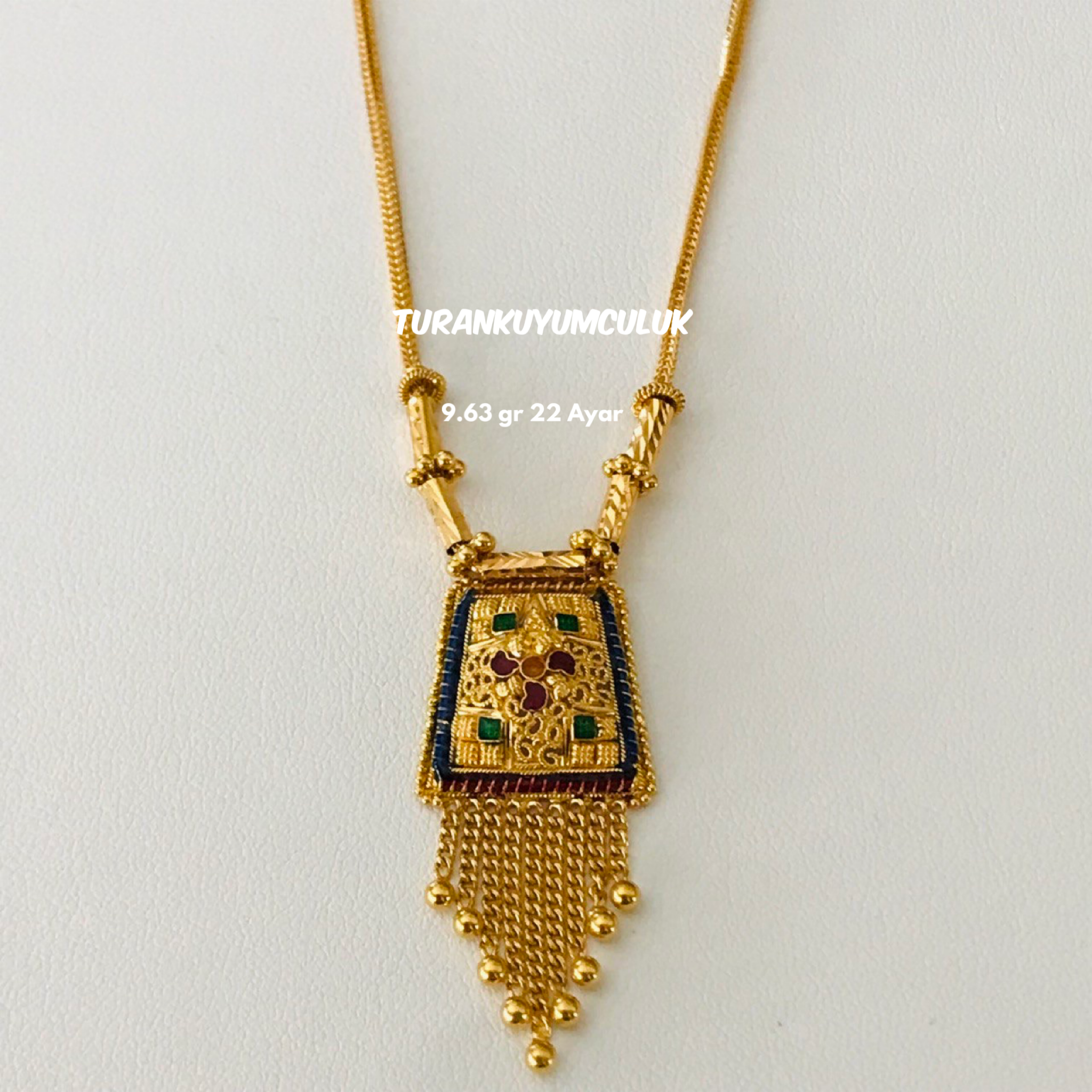 22 Ayar Kolye9,63 Gr - 22 Ayar
