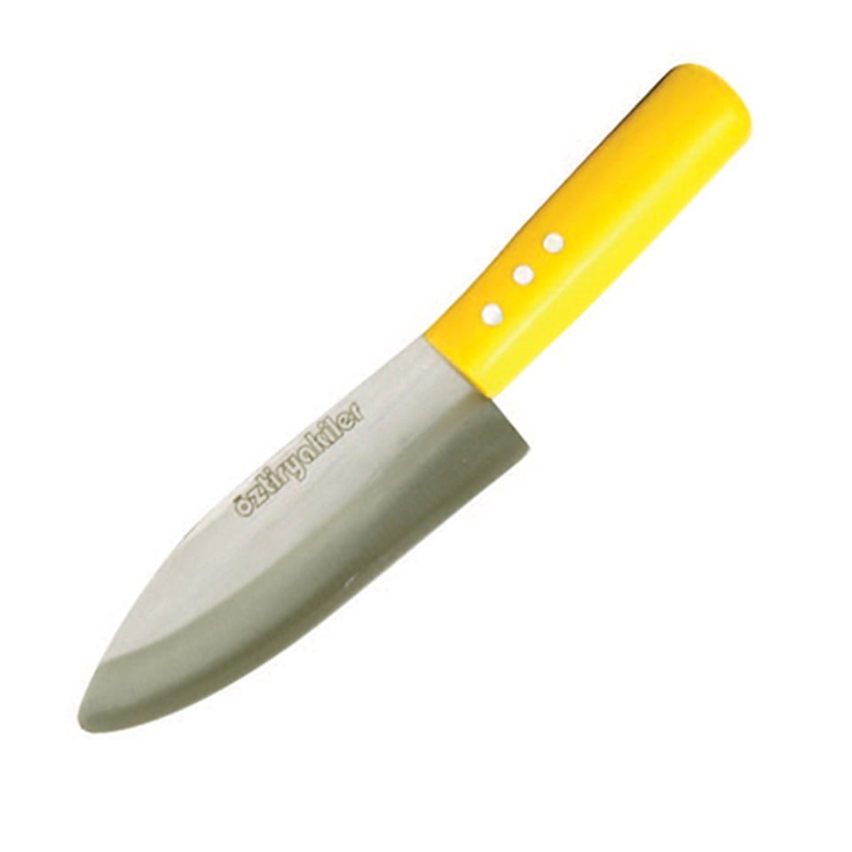 Öztiryakiler Baklava Bıçağı Sarı Abs Saplı